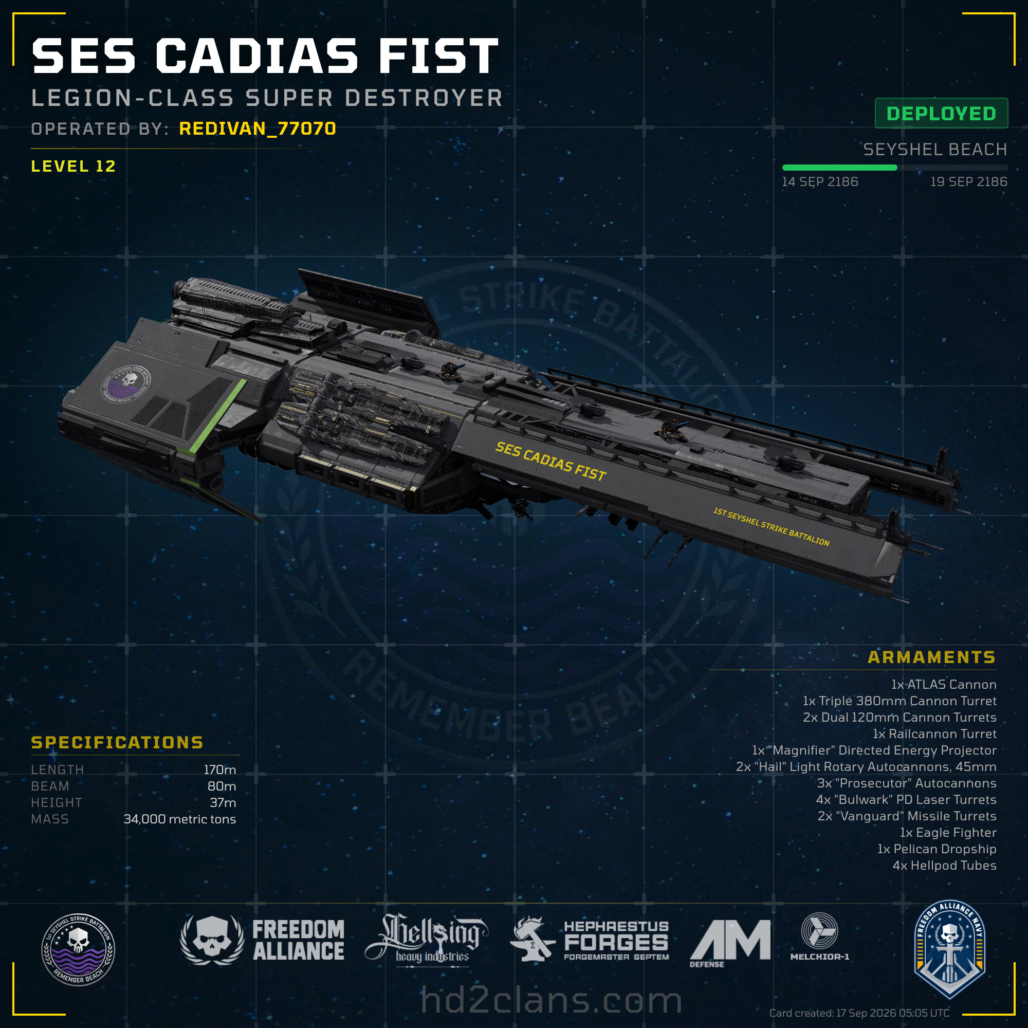SES Cadias Fist