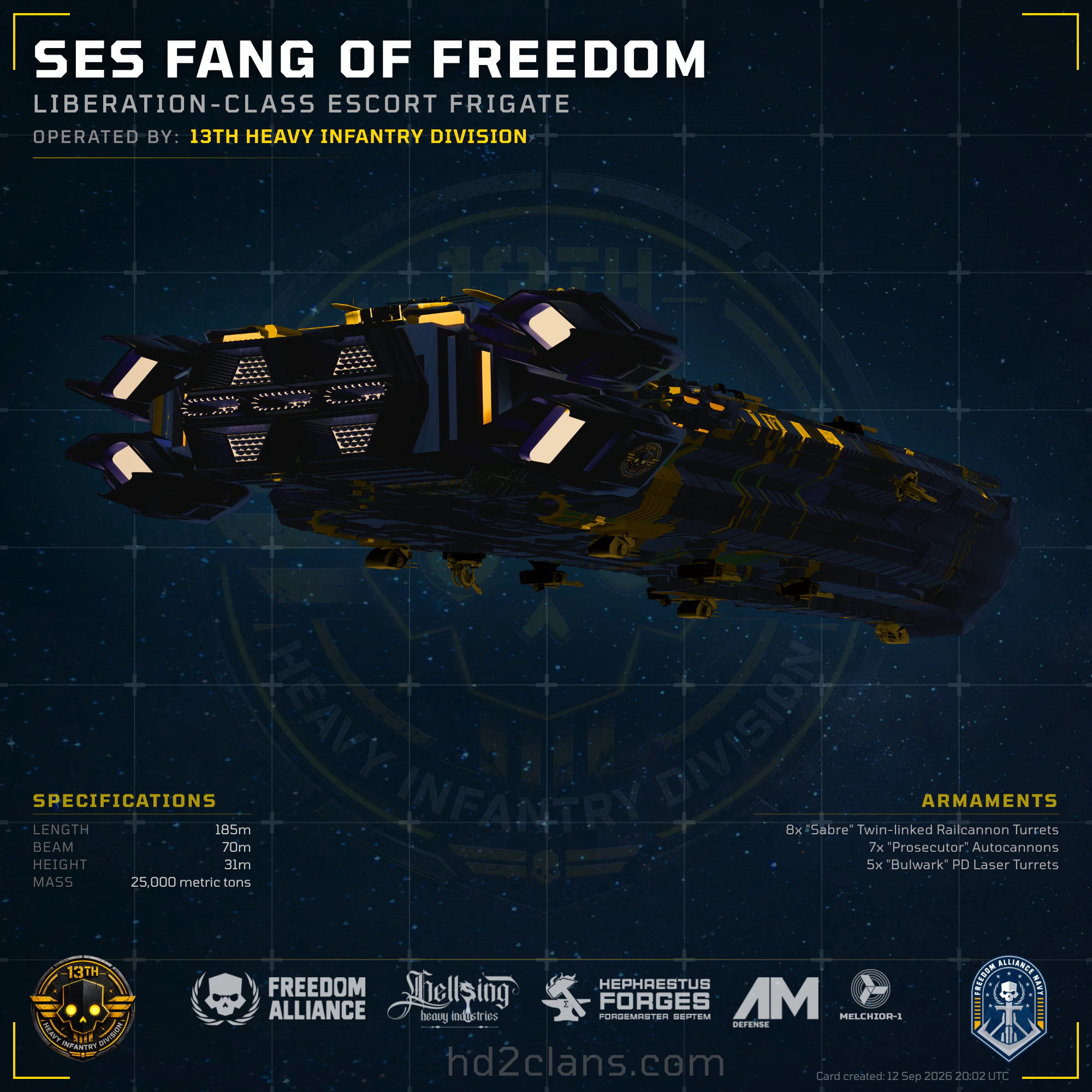 SES Fang of Freedom