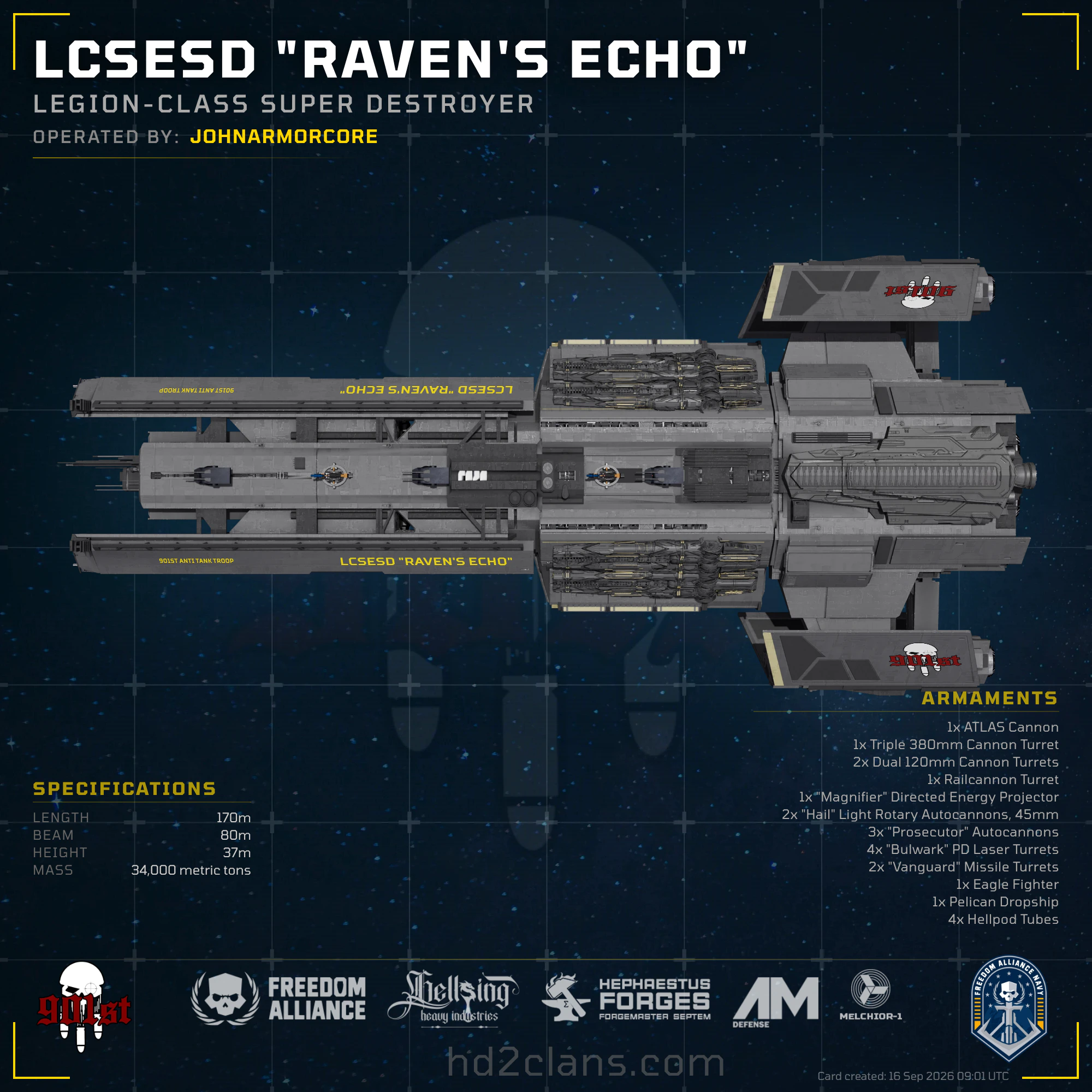 LCSESD "RAVEN'S ECHO"