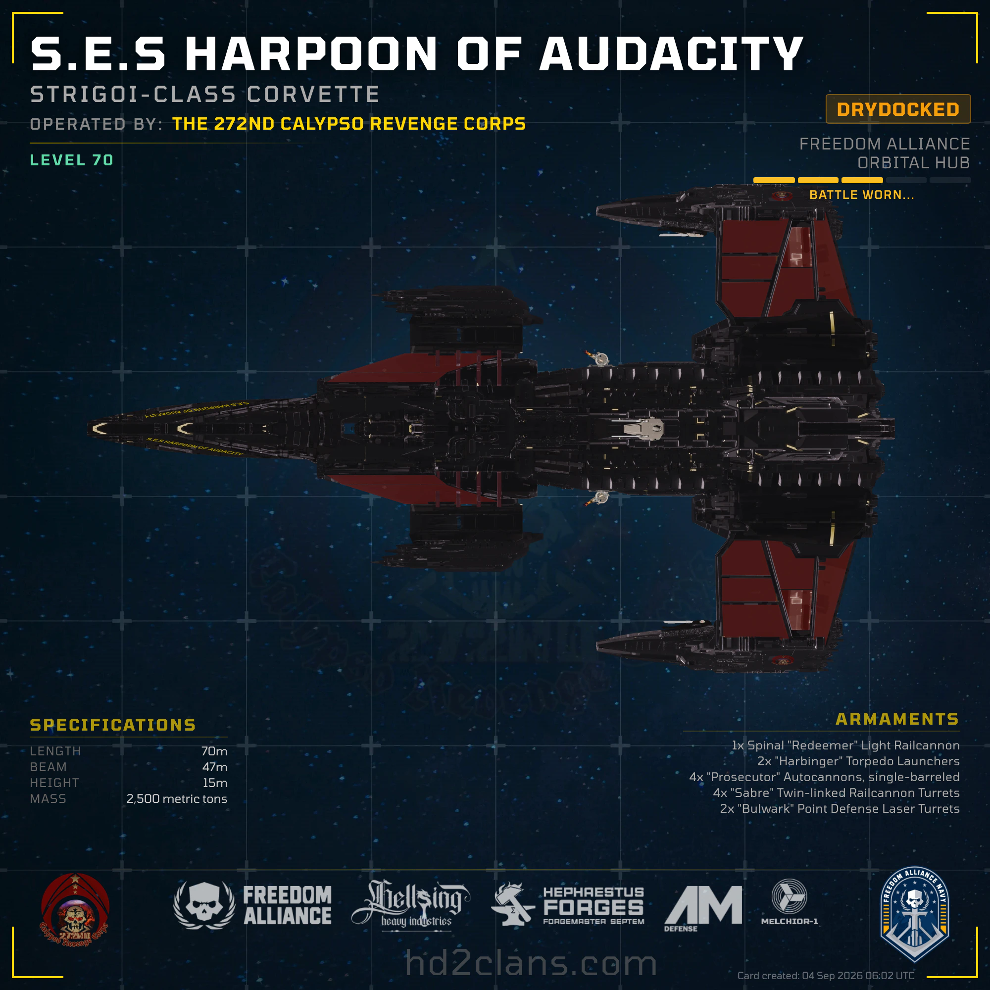 S.E.S Harpoon of Audacity
