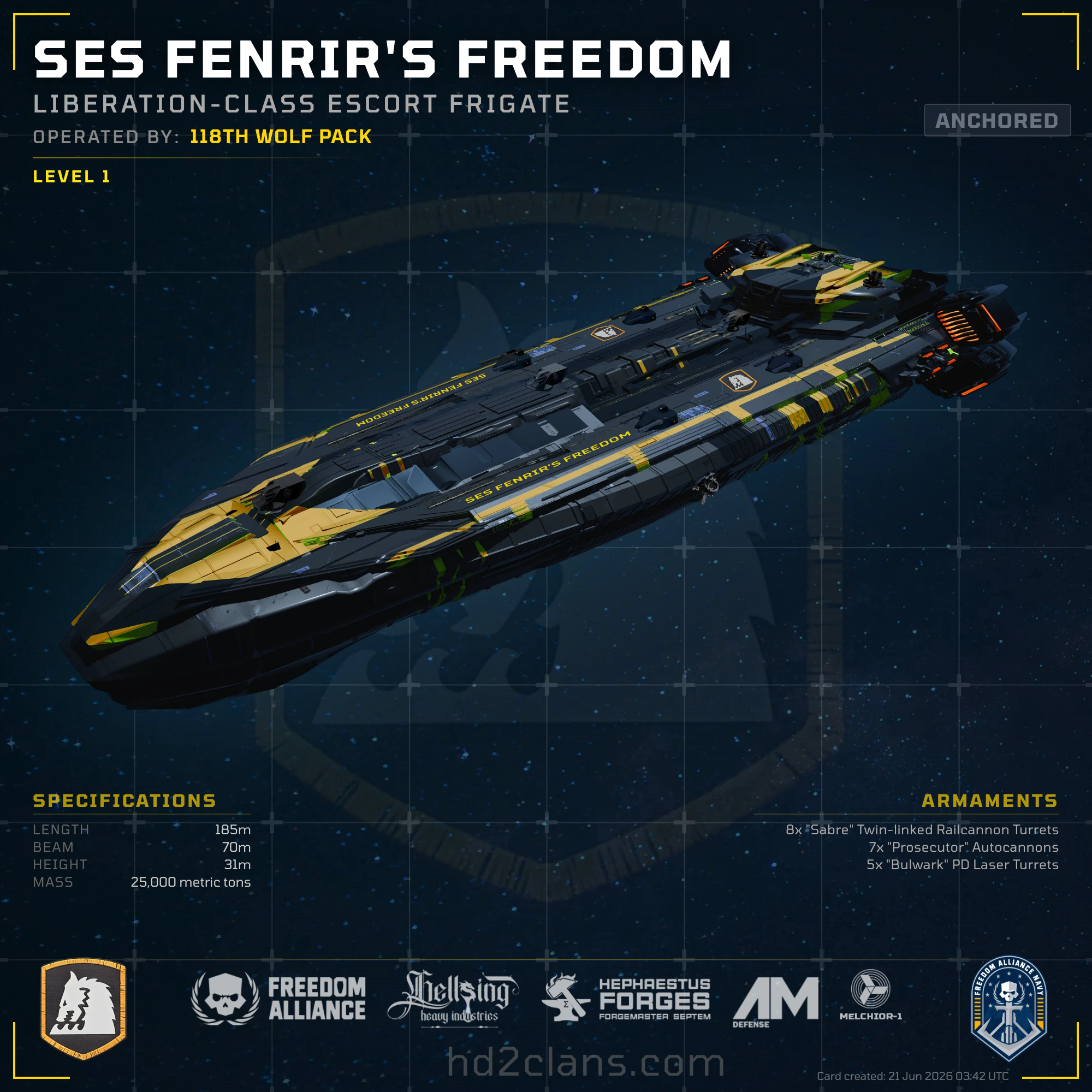 SES Fenrir's Freedom