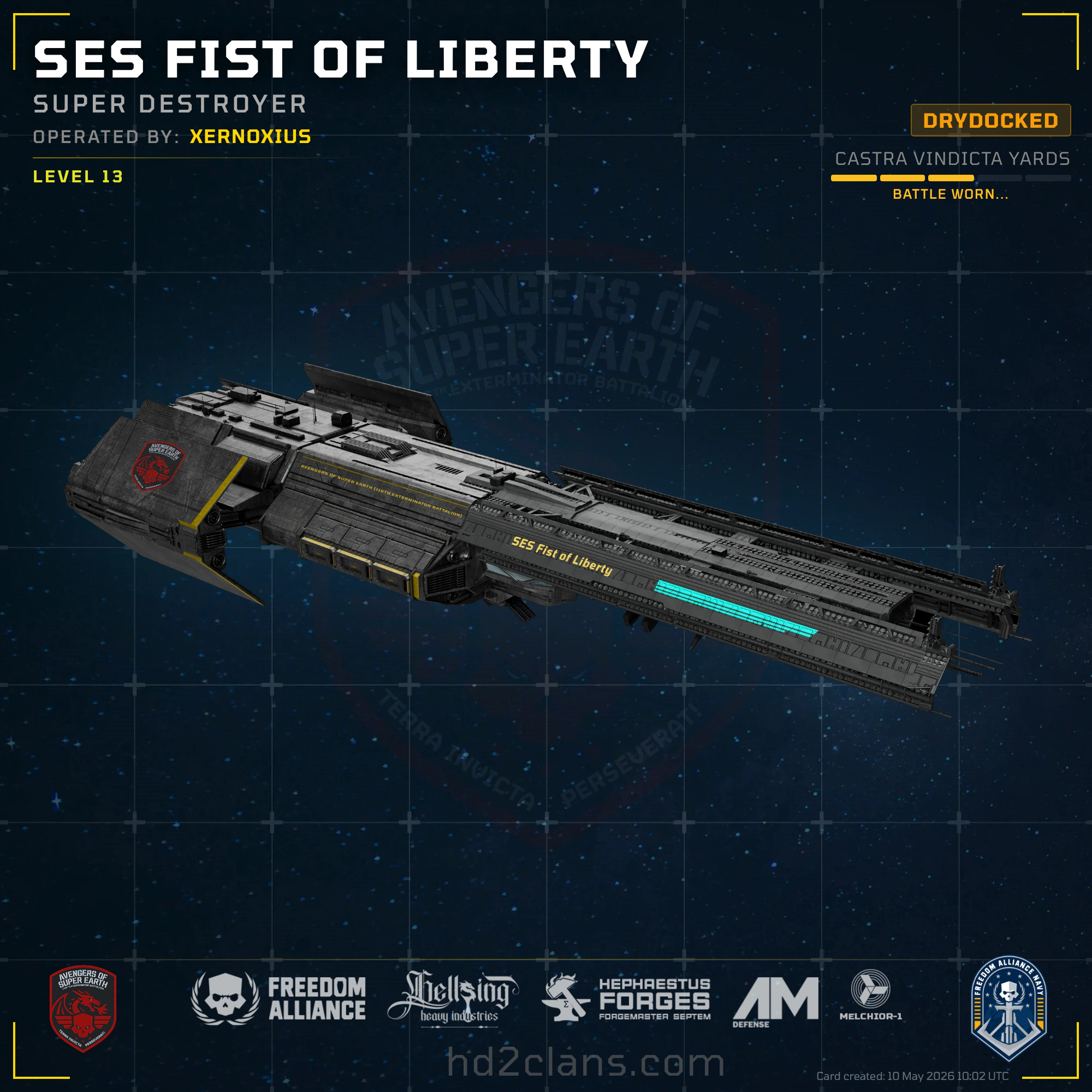 SES Fist of Liberty