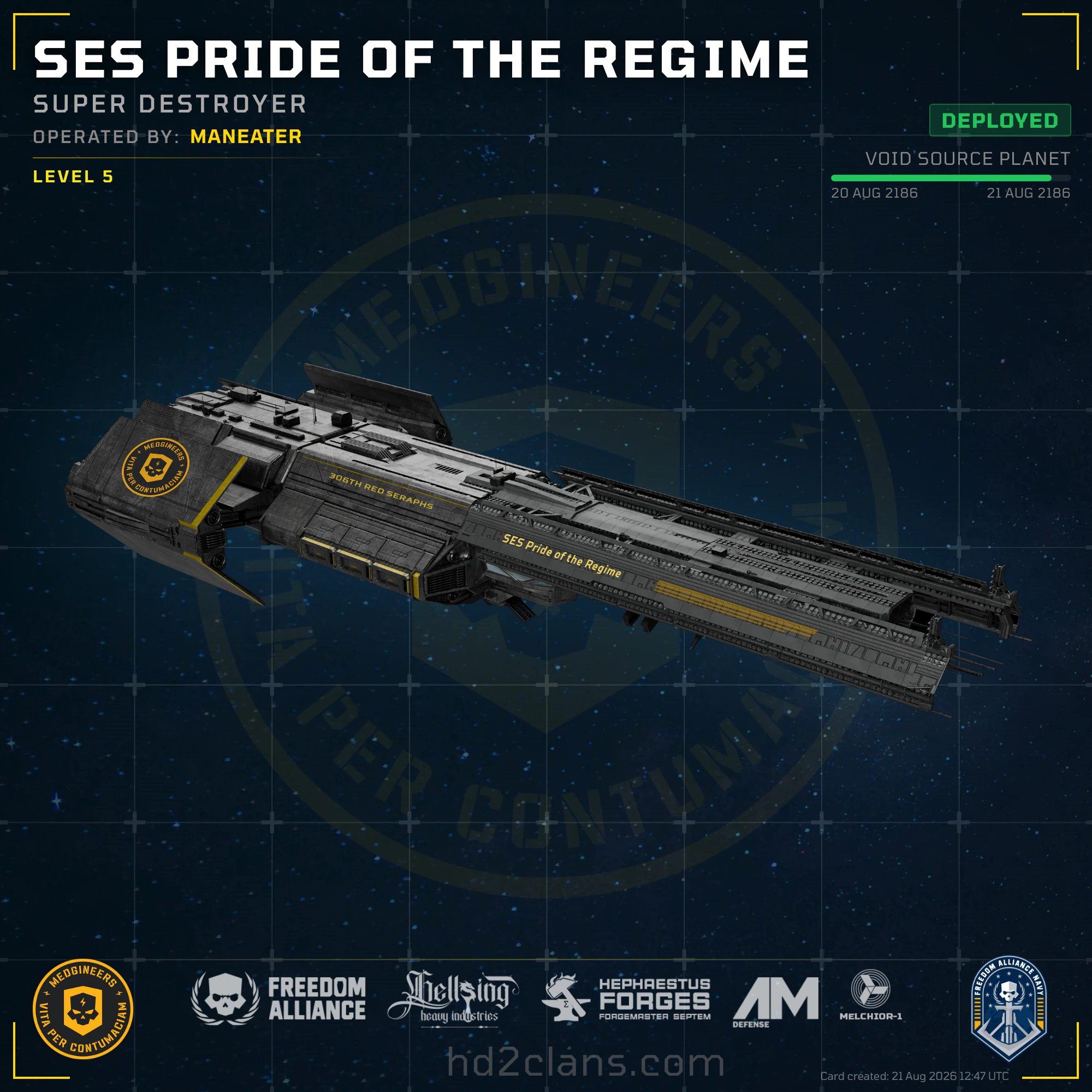SES Pride of the Regime