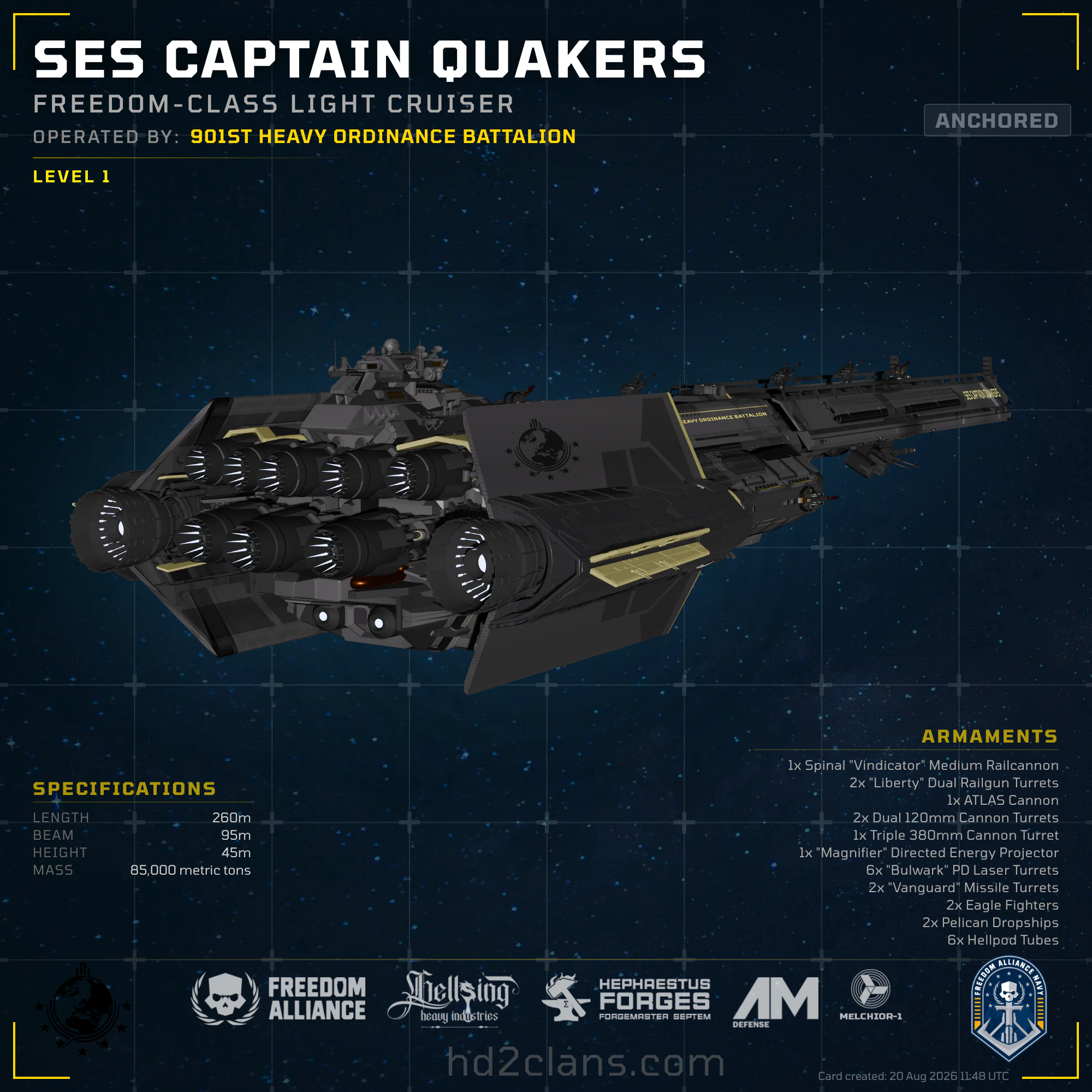 SES Captain Quakers