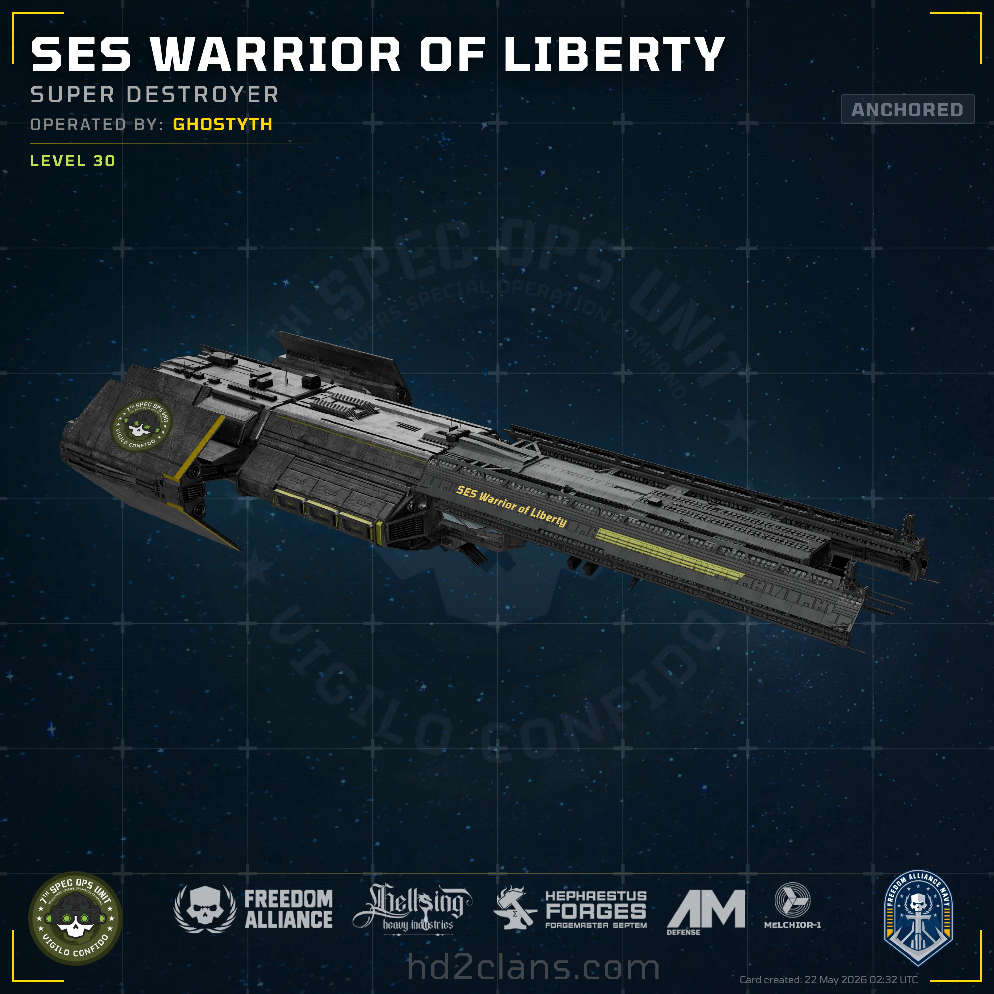 SES Warrior of Liberty