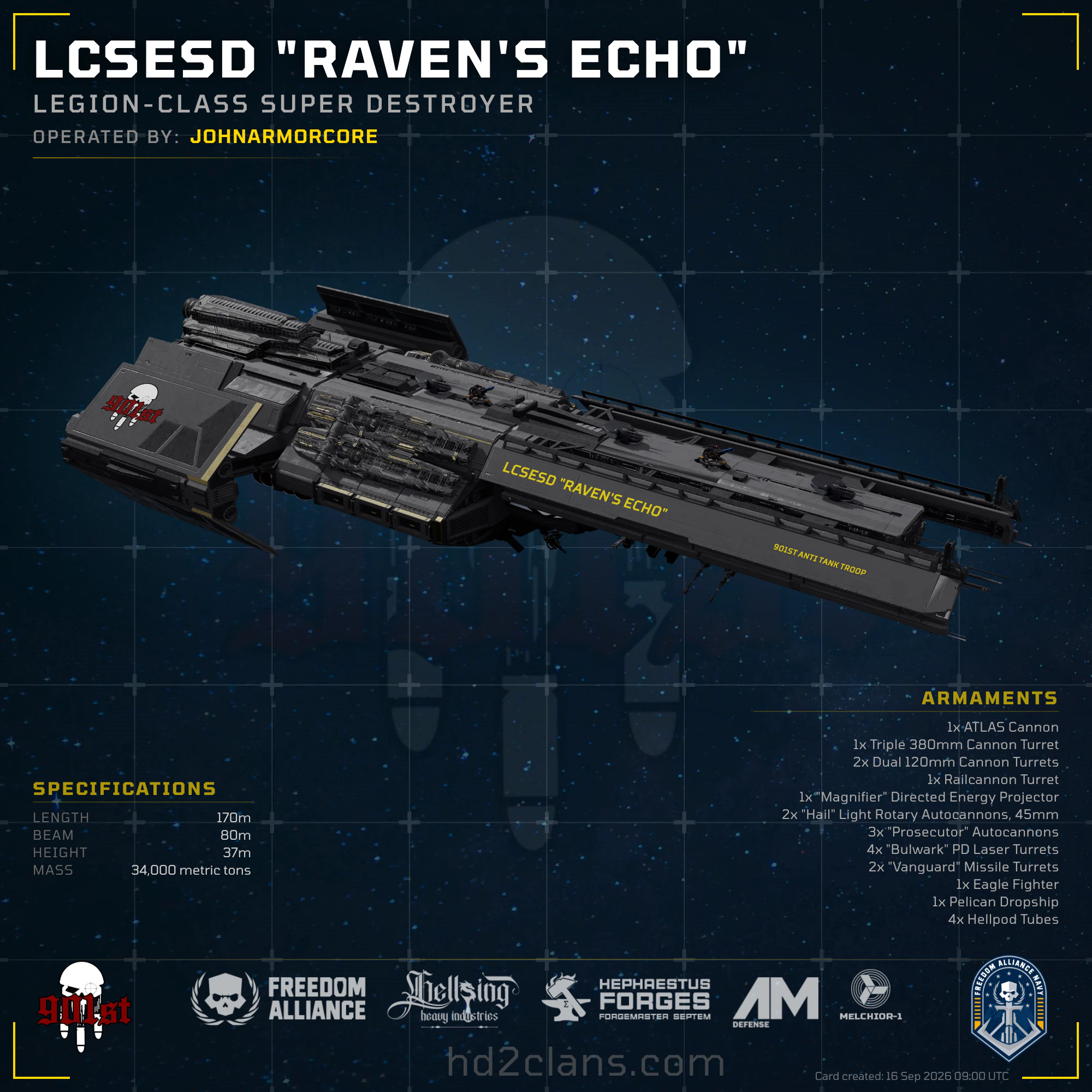 LCSESD "RAVEN'S ECHO"