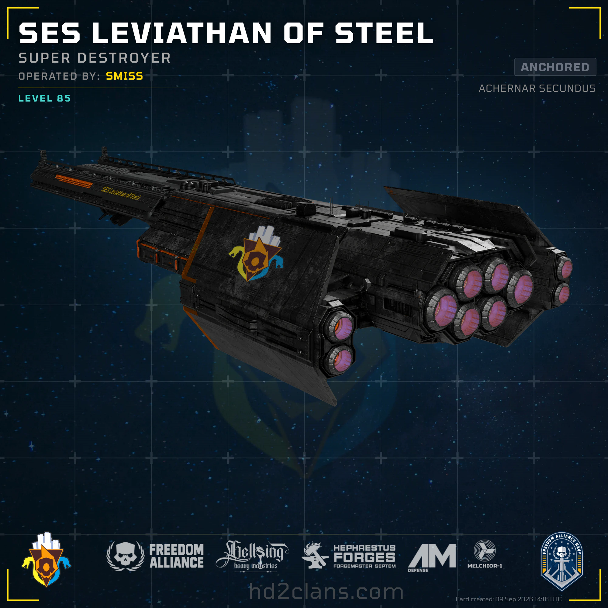 SES Leviathan of Steel