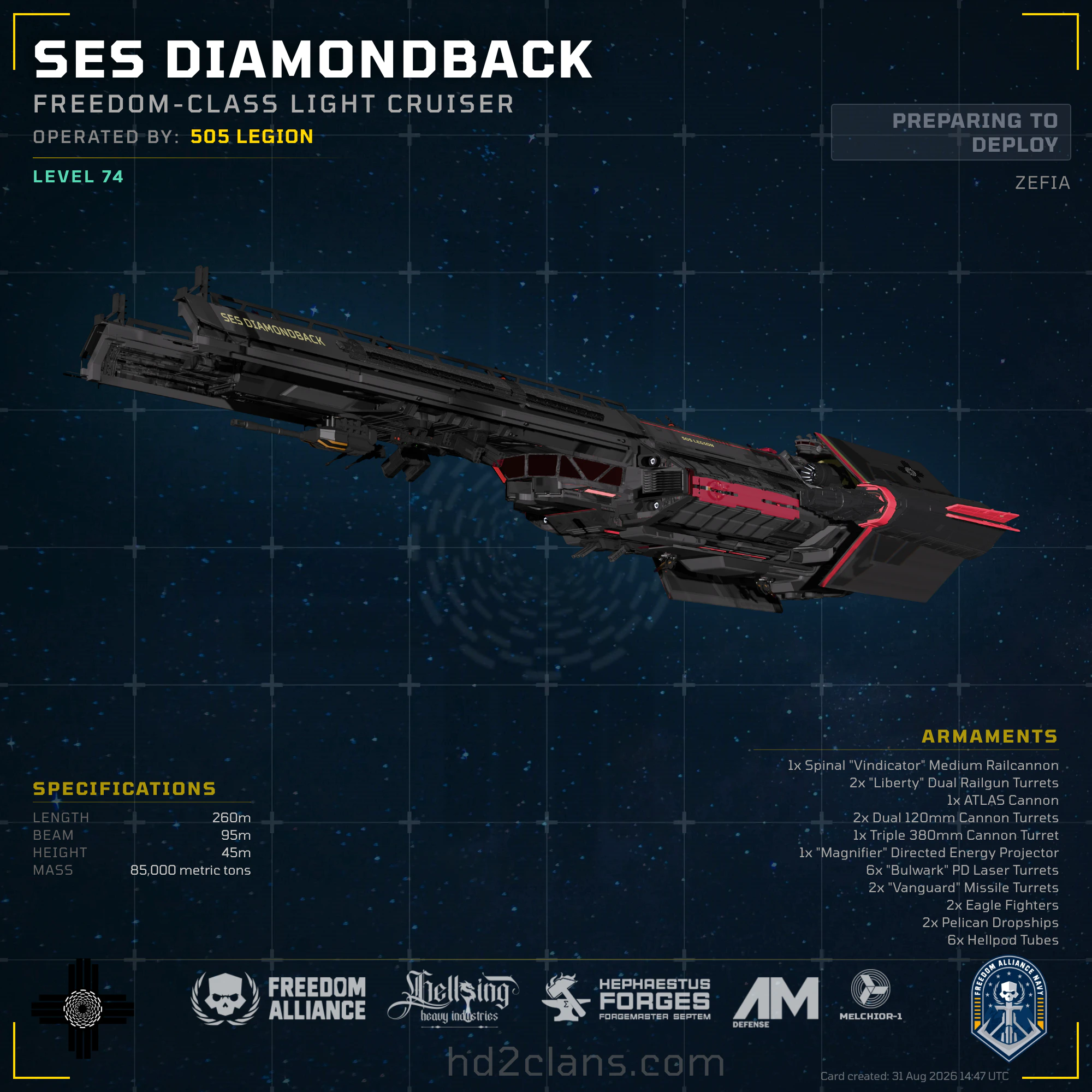 SES DIAMONDBACK