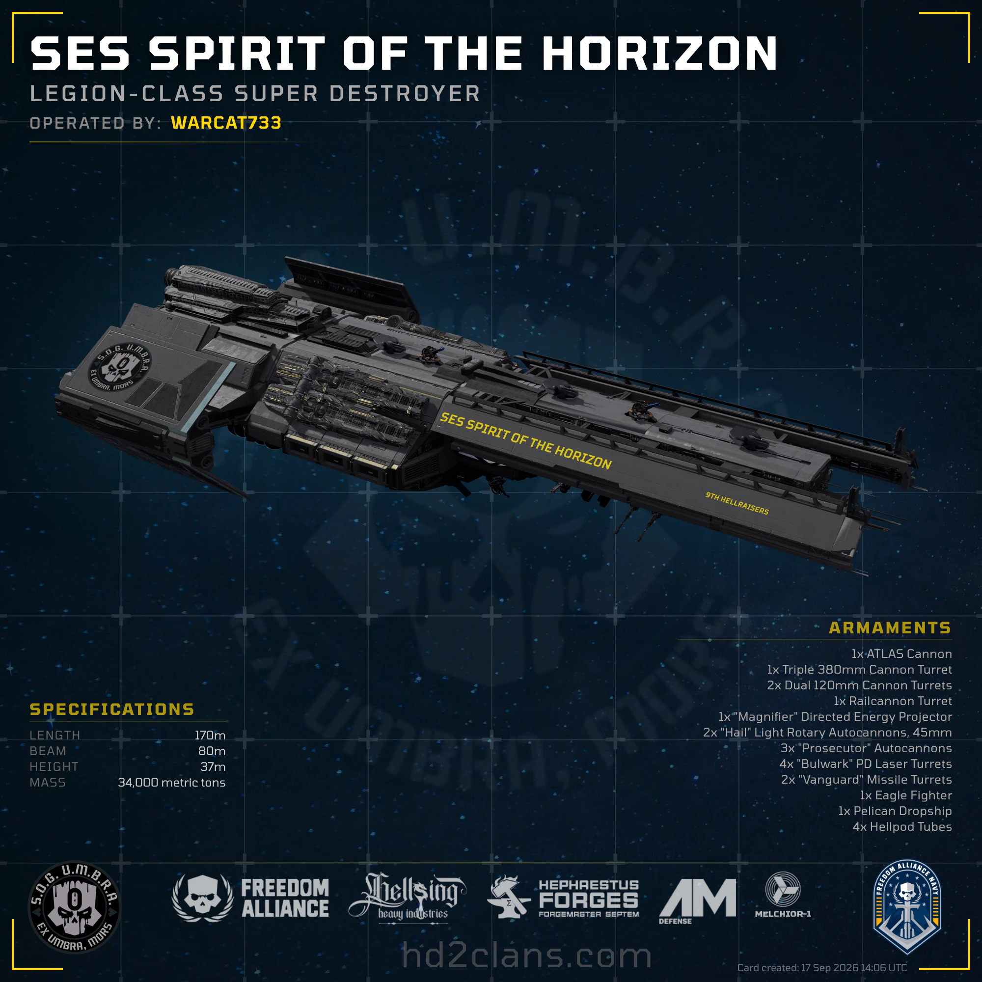 SES Spirit of the Horizon