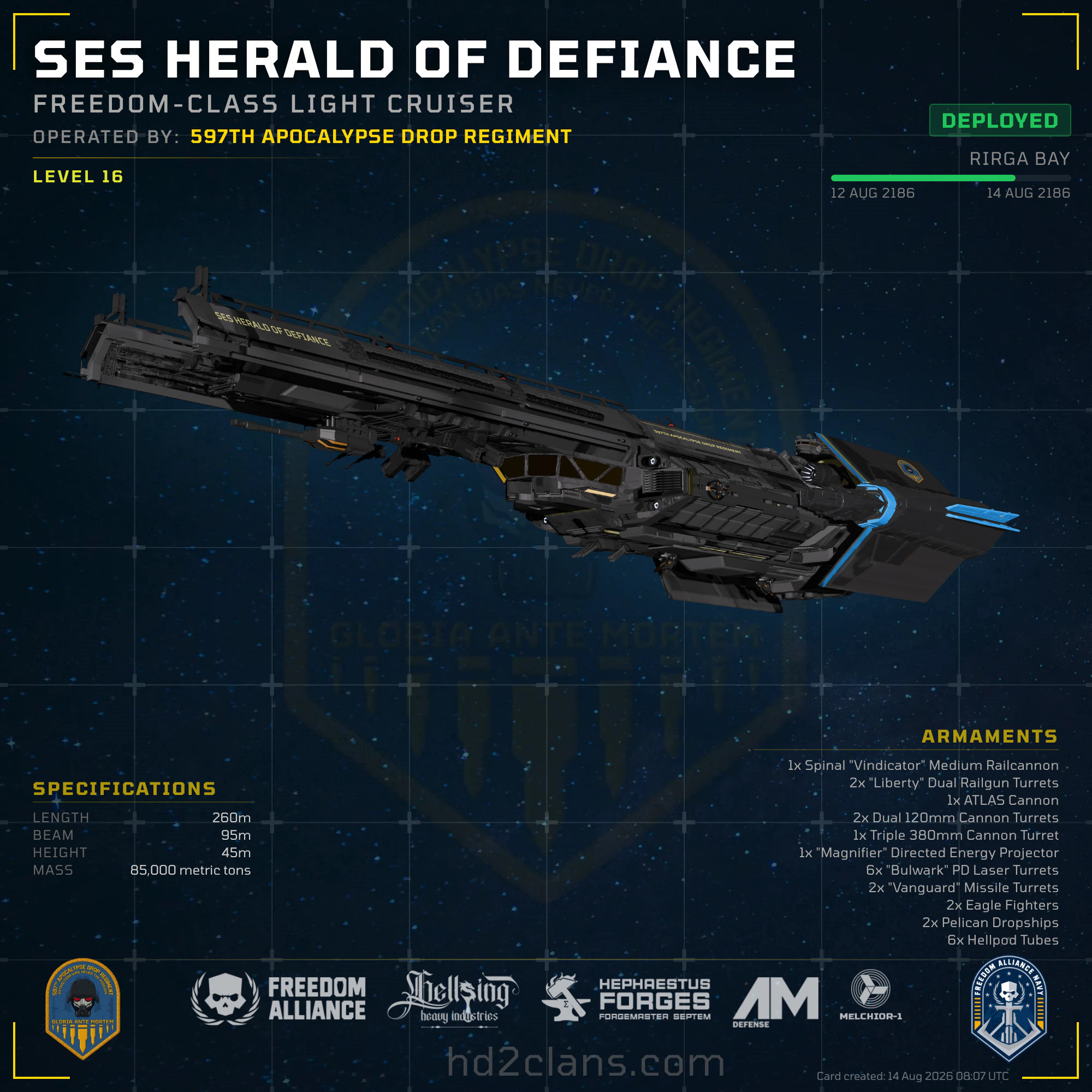 SES Herald of Defiance
