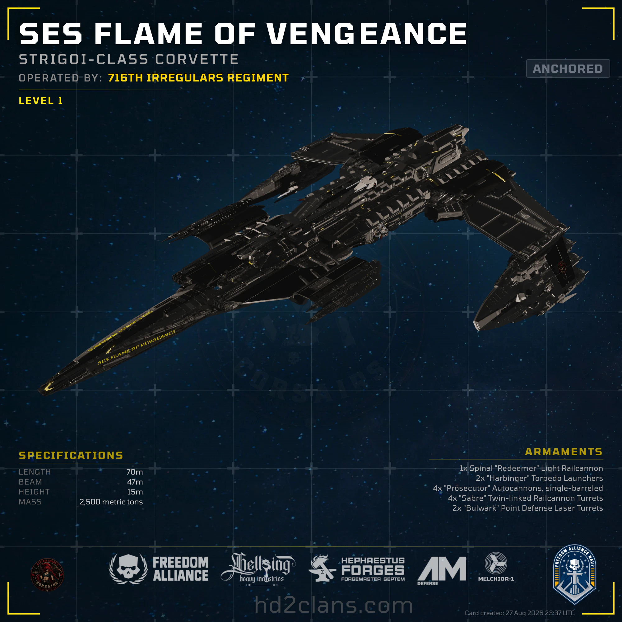 SES Flame of Vengeance