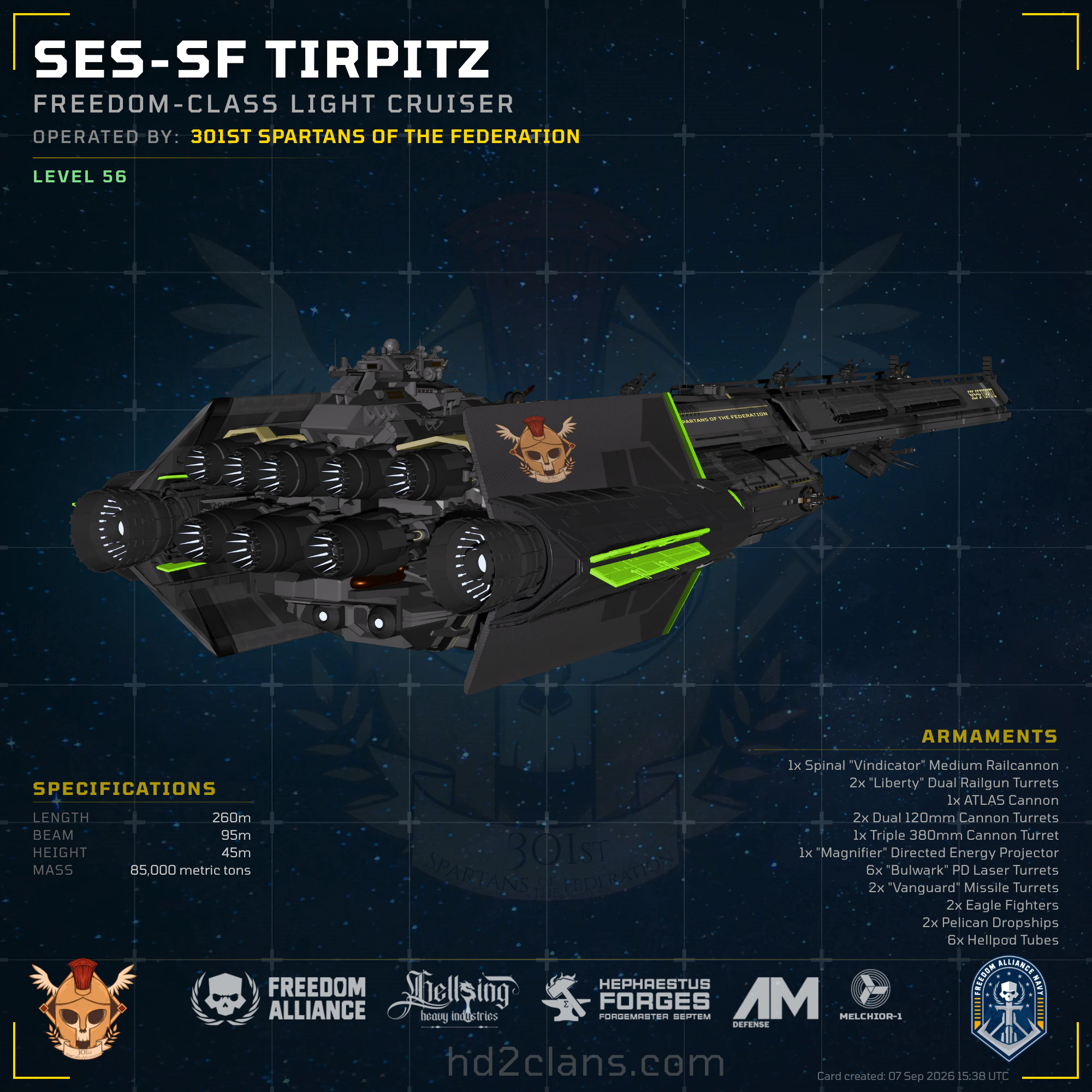 SES-SF Tirpitz