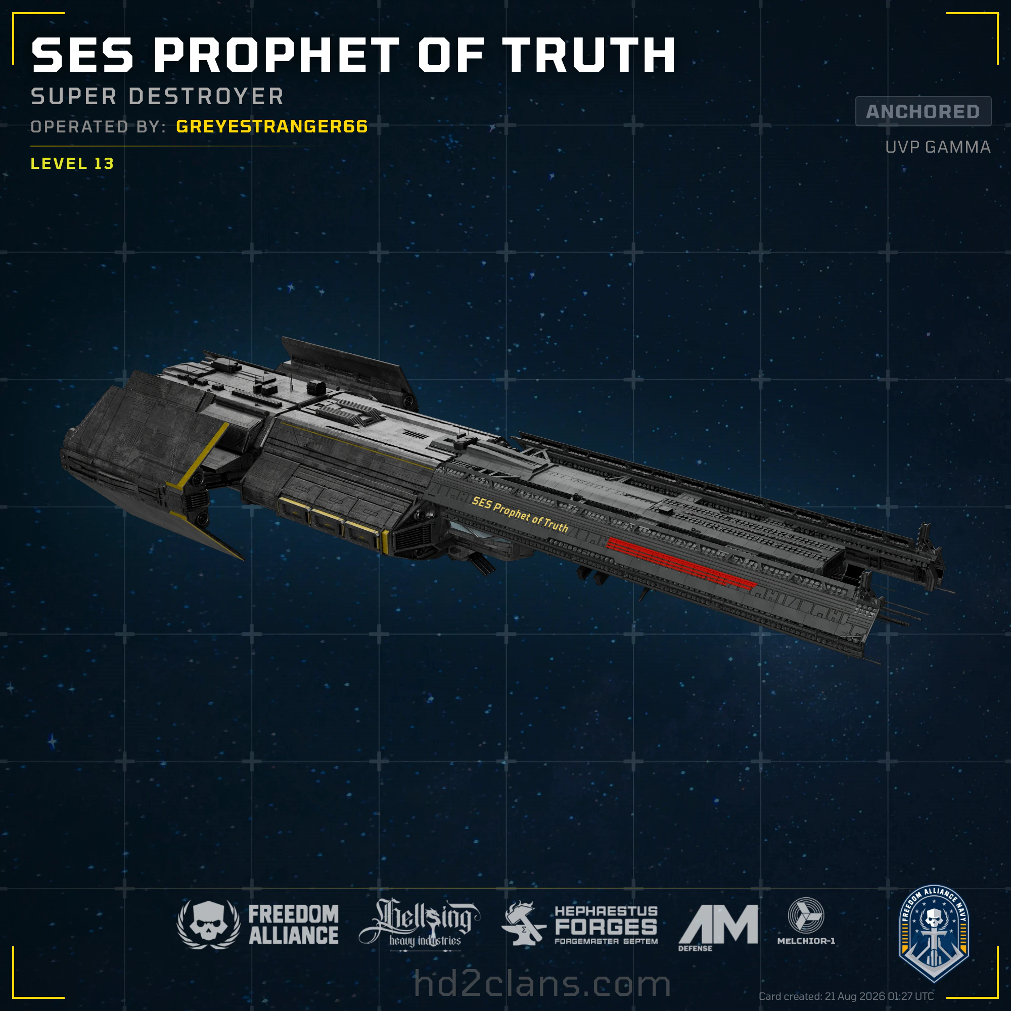 SES Prophet of Truth
