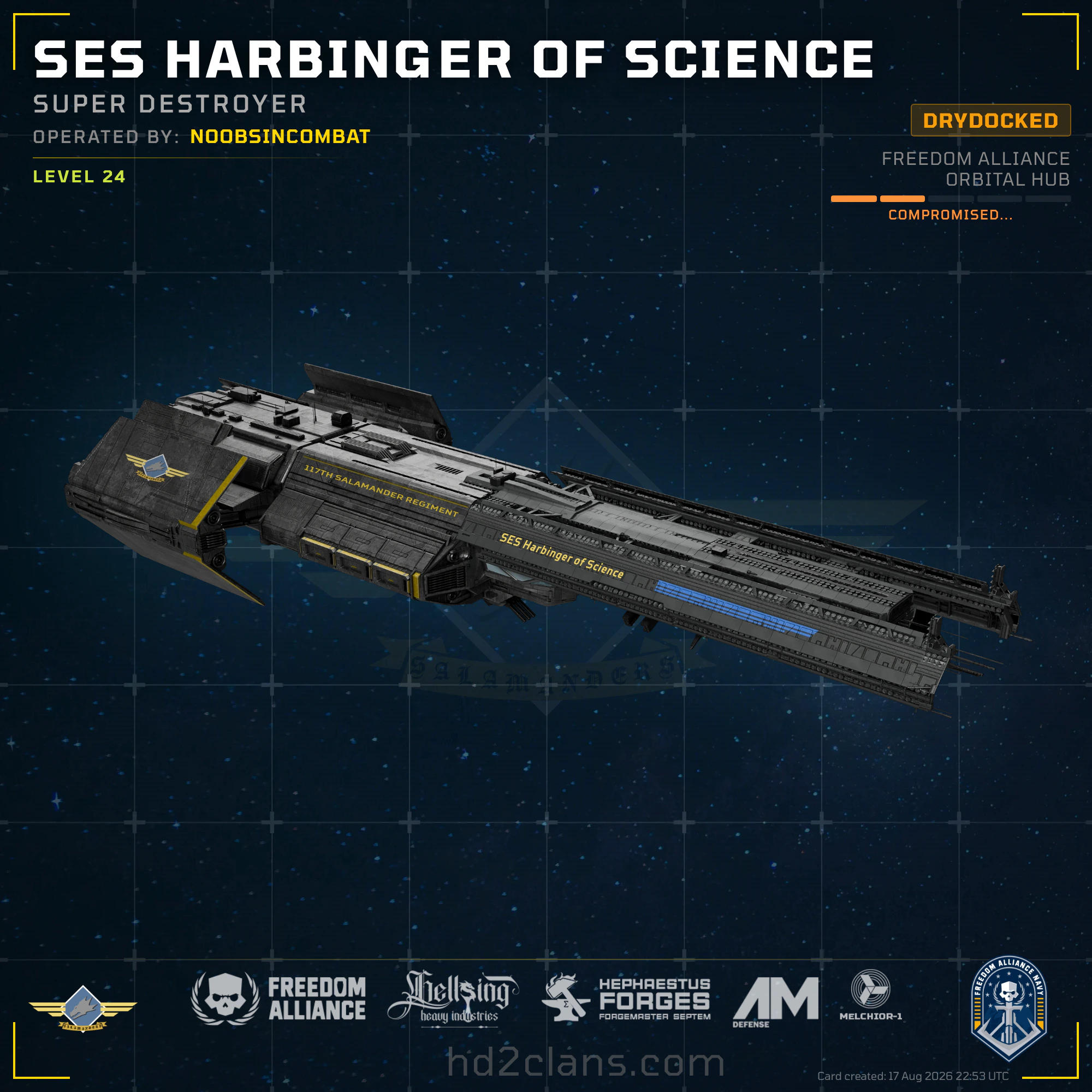 SES Harbinger of Science