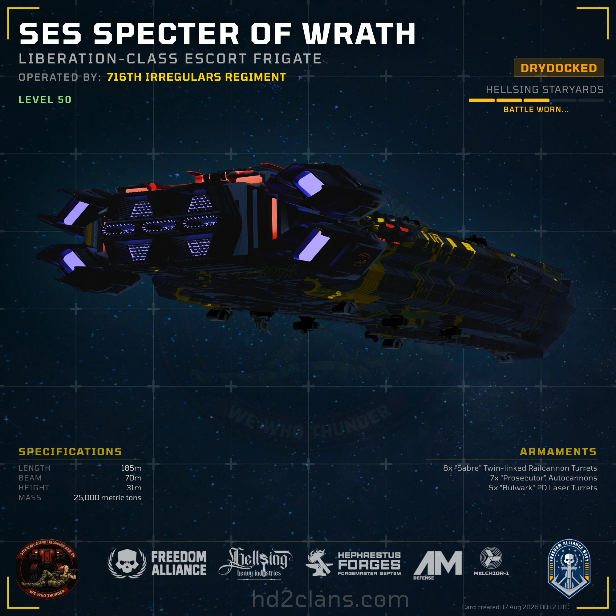 SES Specter of Wrath