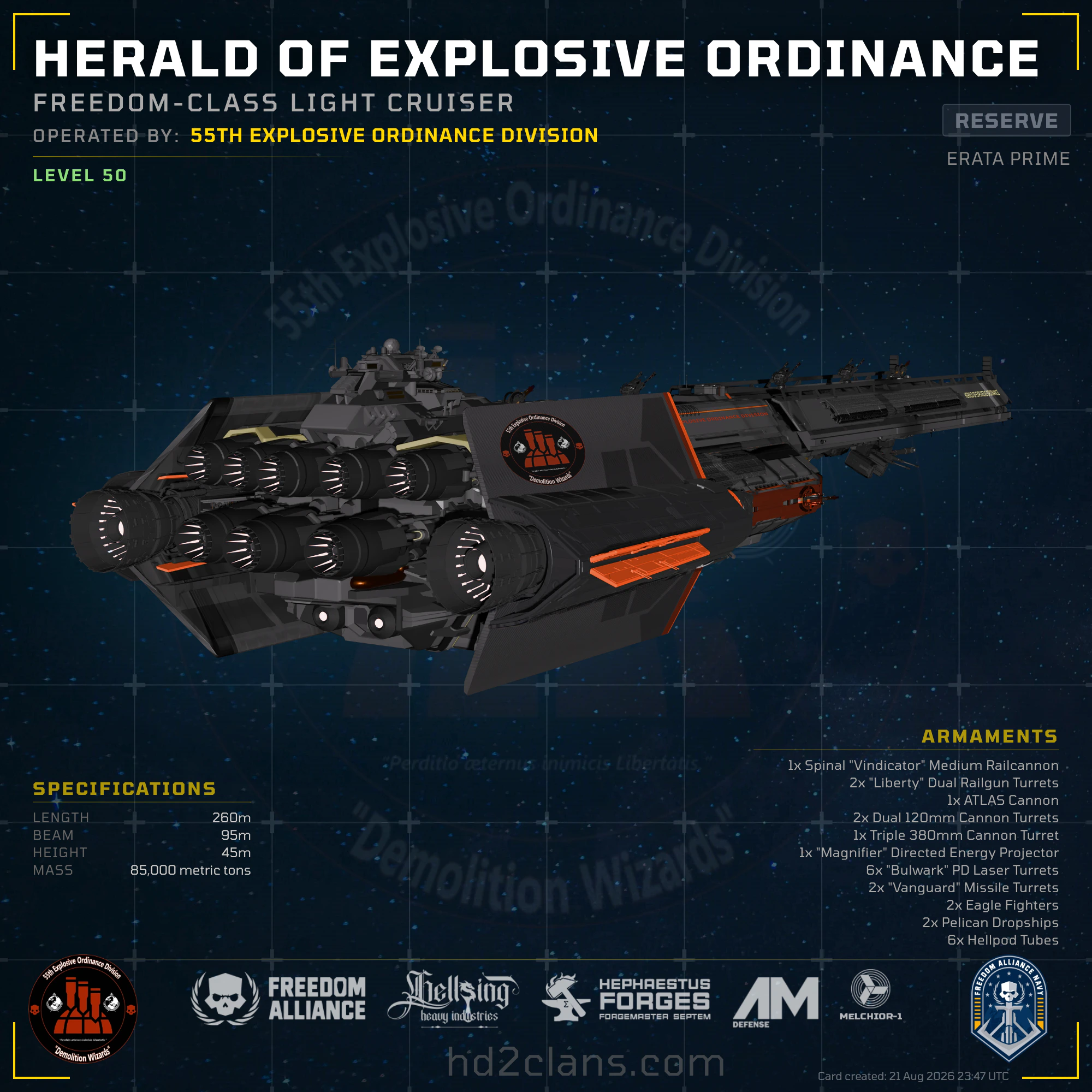 Herald of Explosive Ordinance