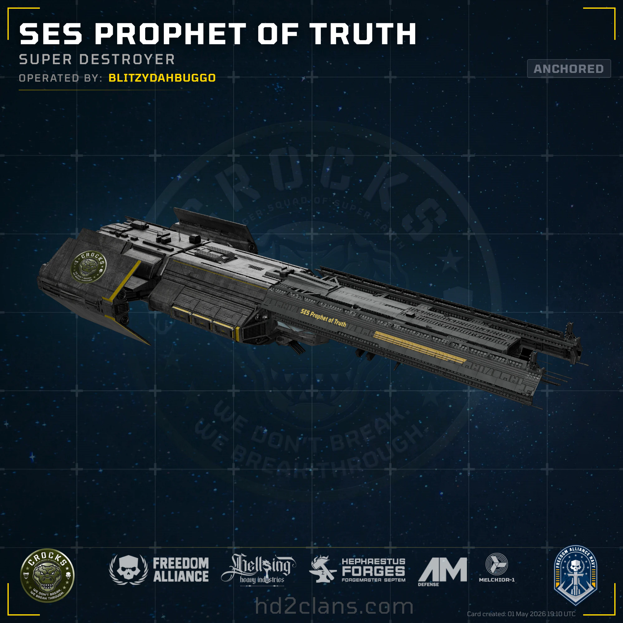 SES Prophet of Truth