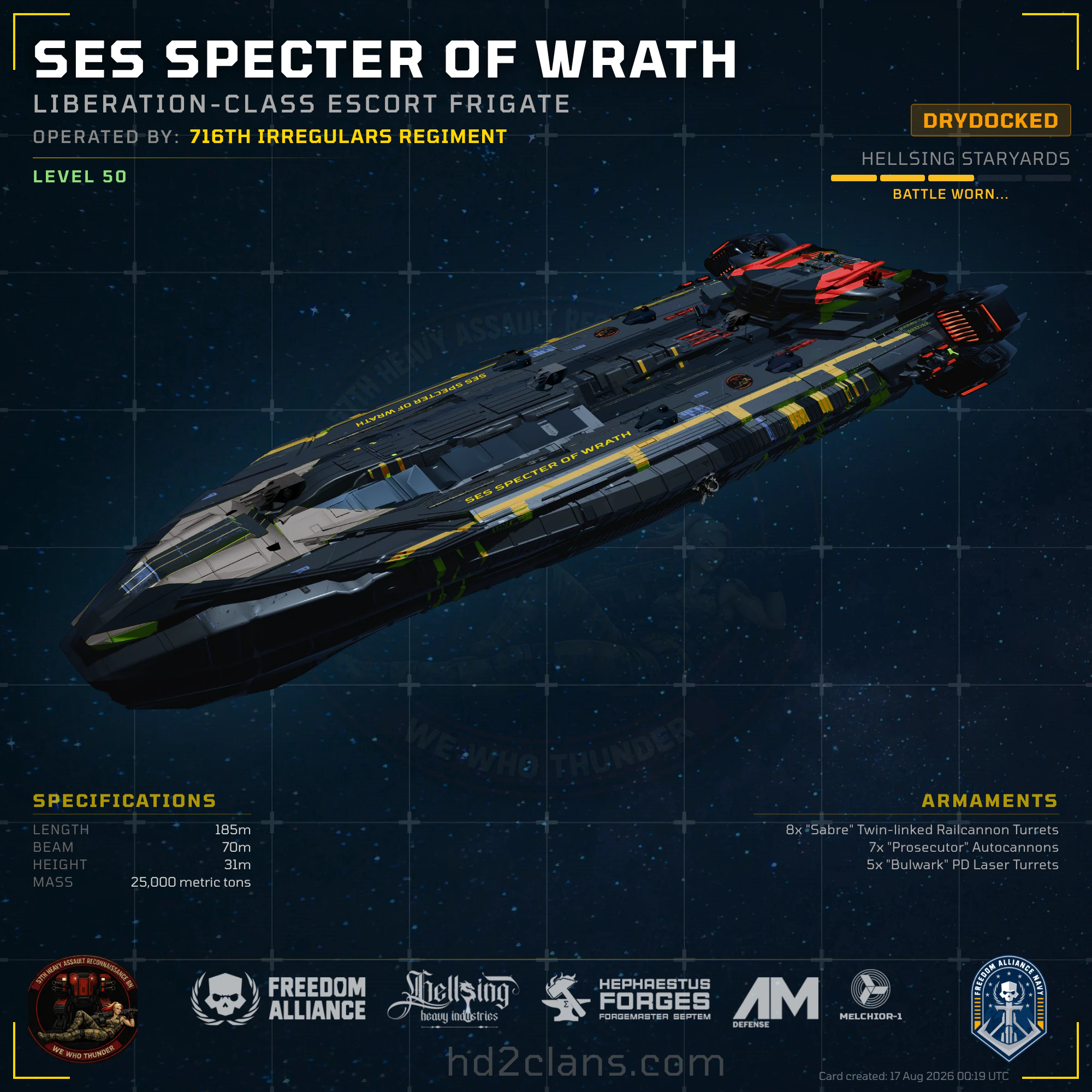 SES Specter of Wrath