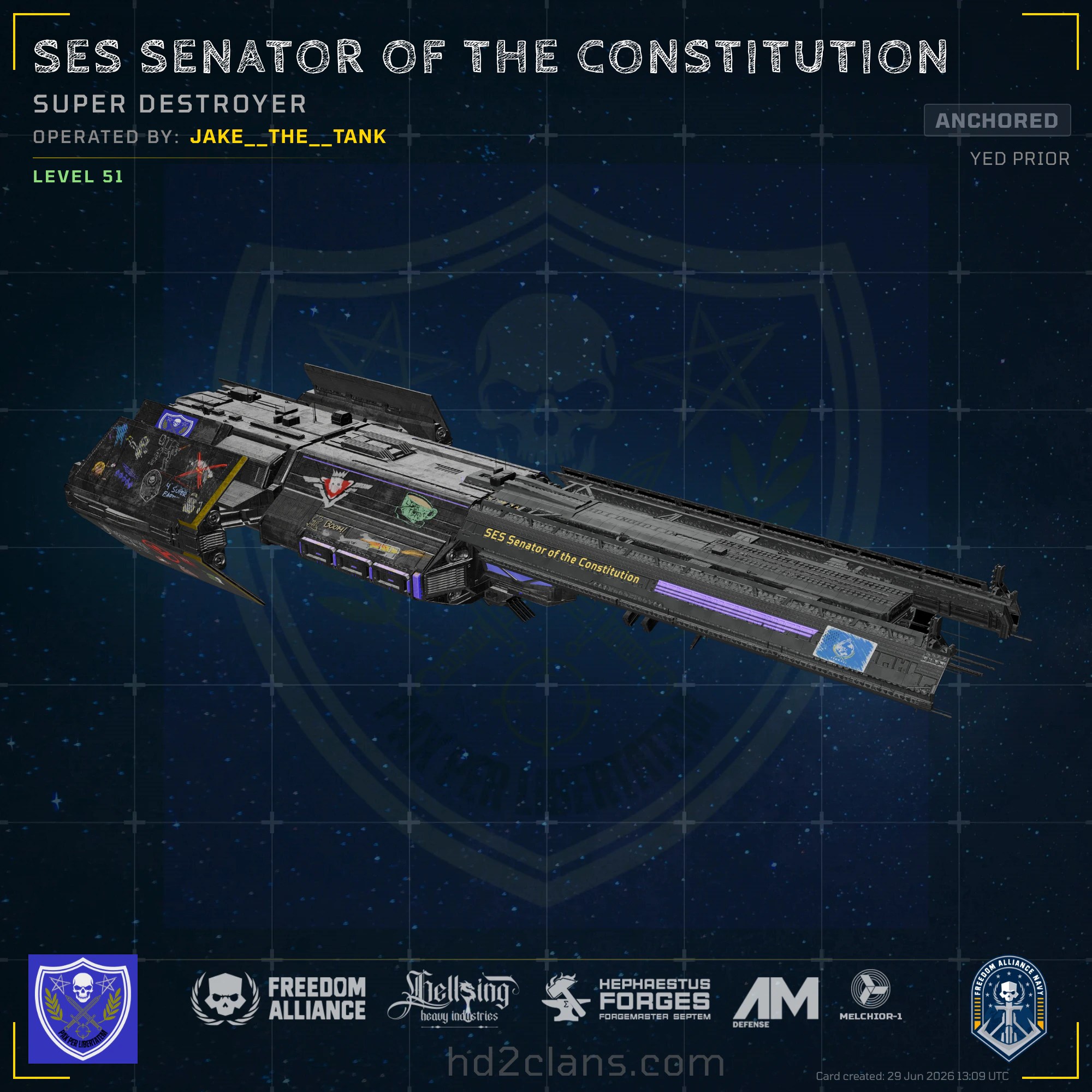 SES Senator of the Constitution