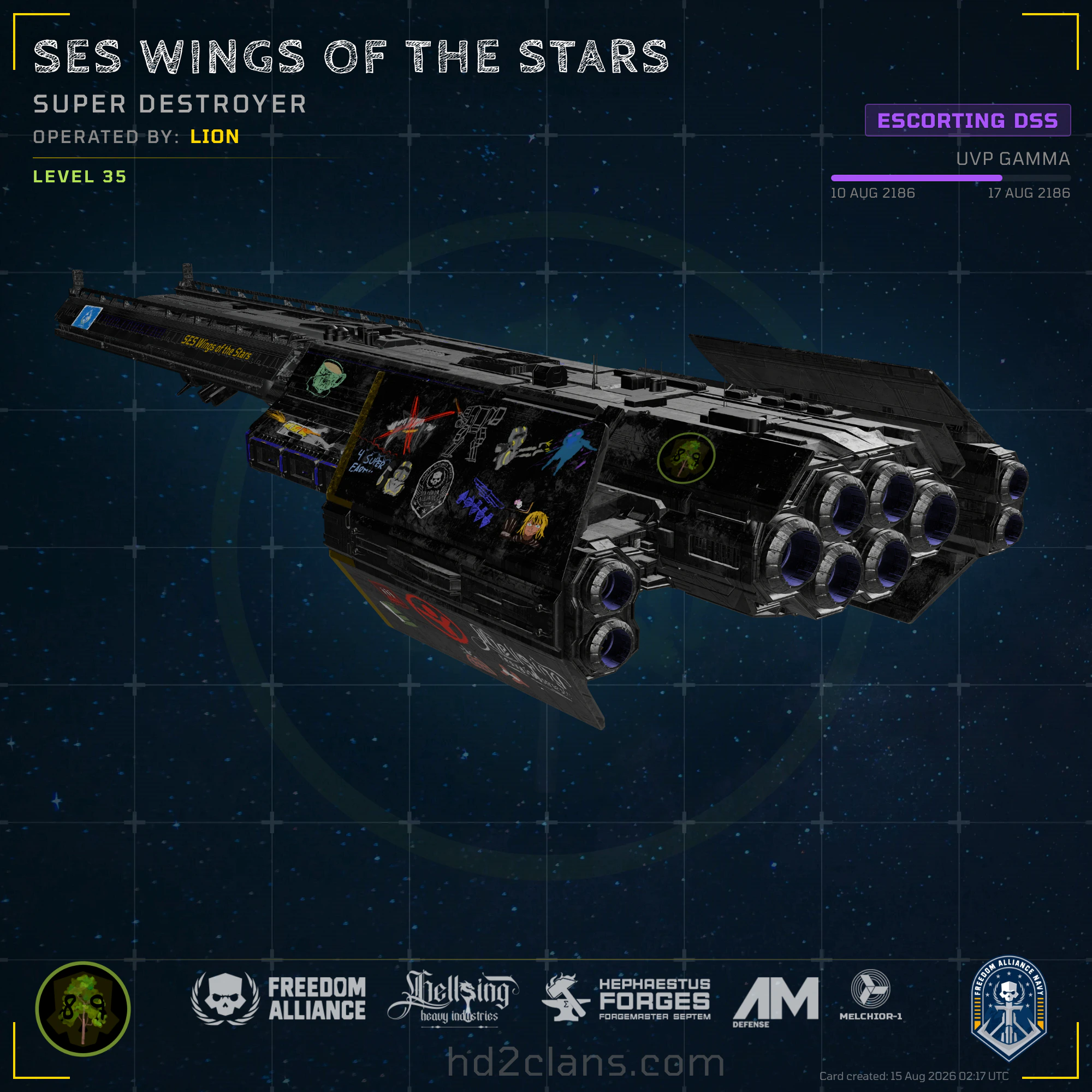 SES Wings of the Stars