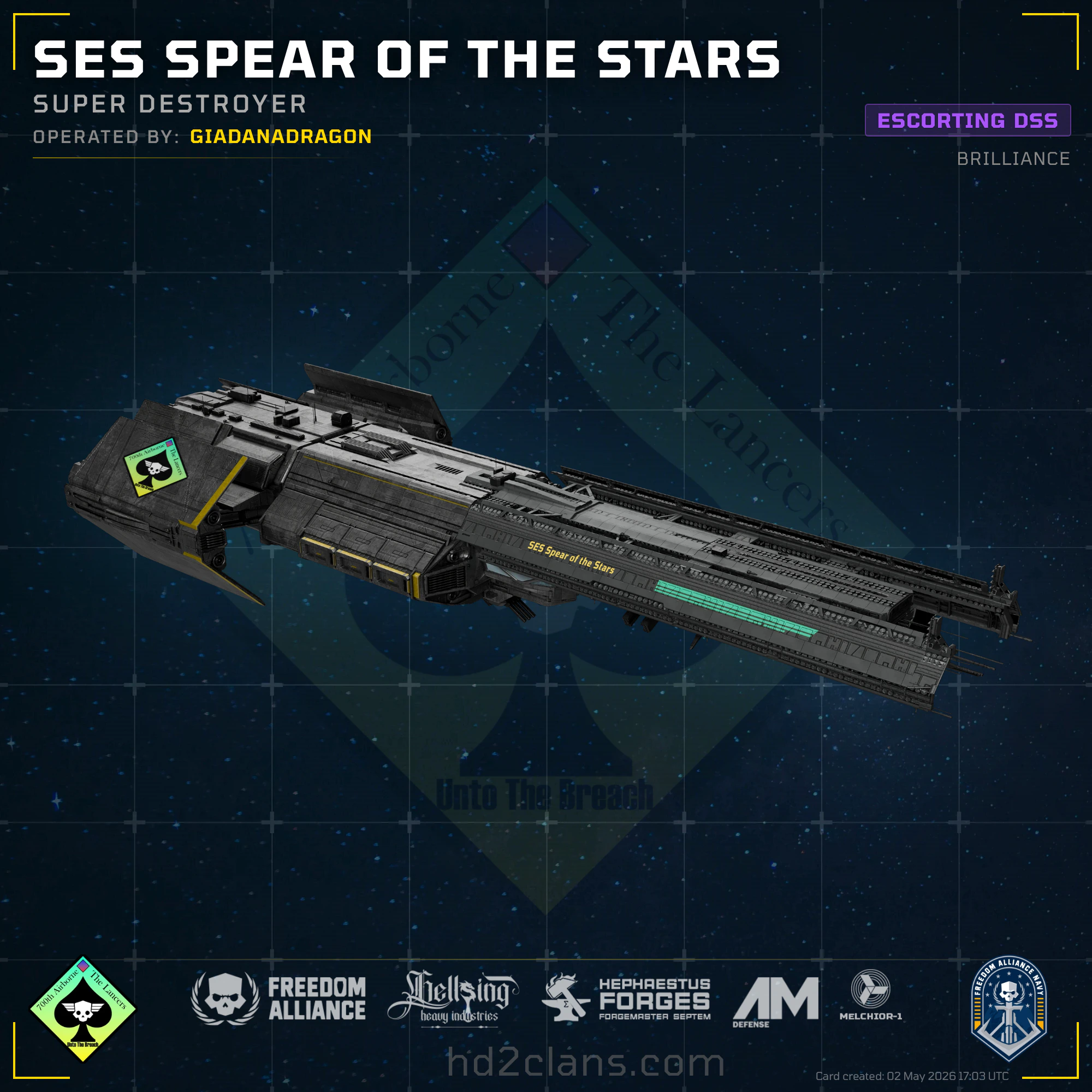 SES Spear of the Stars