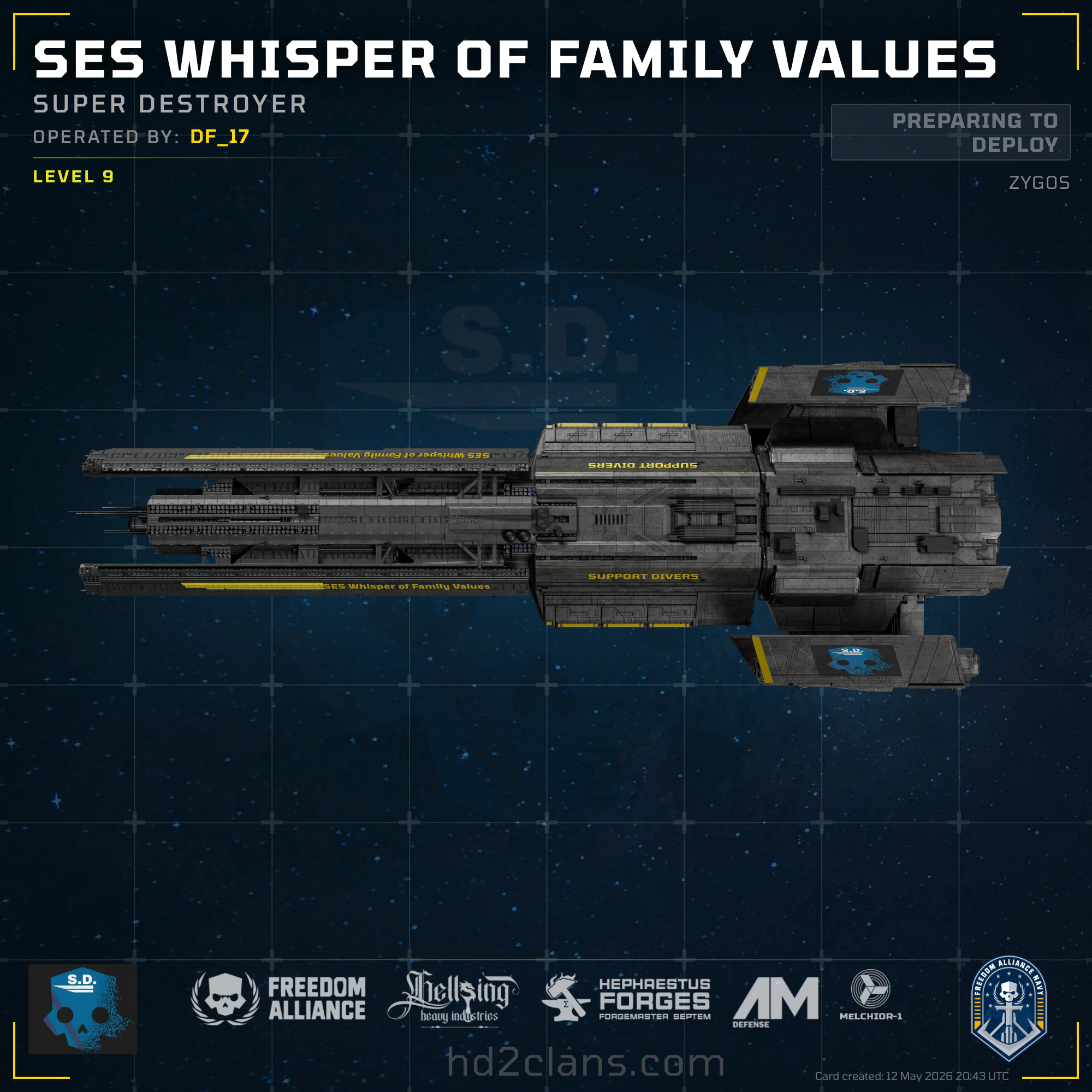 SES Whisper of Family Values