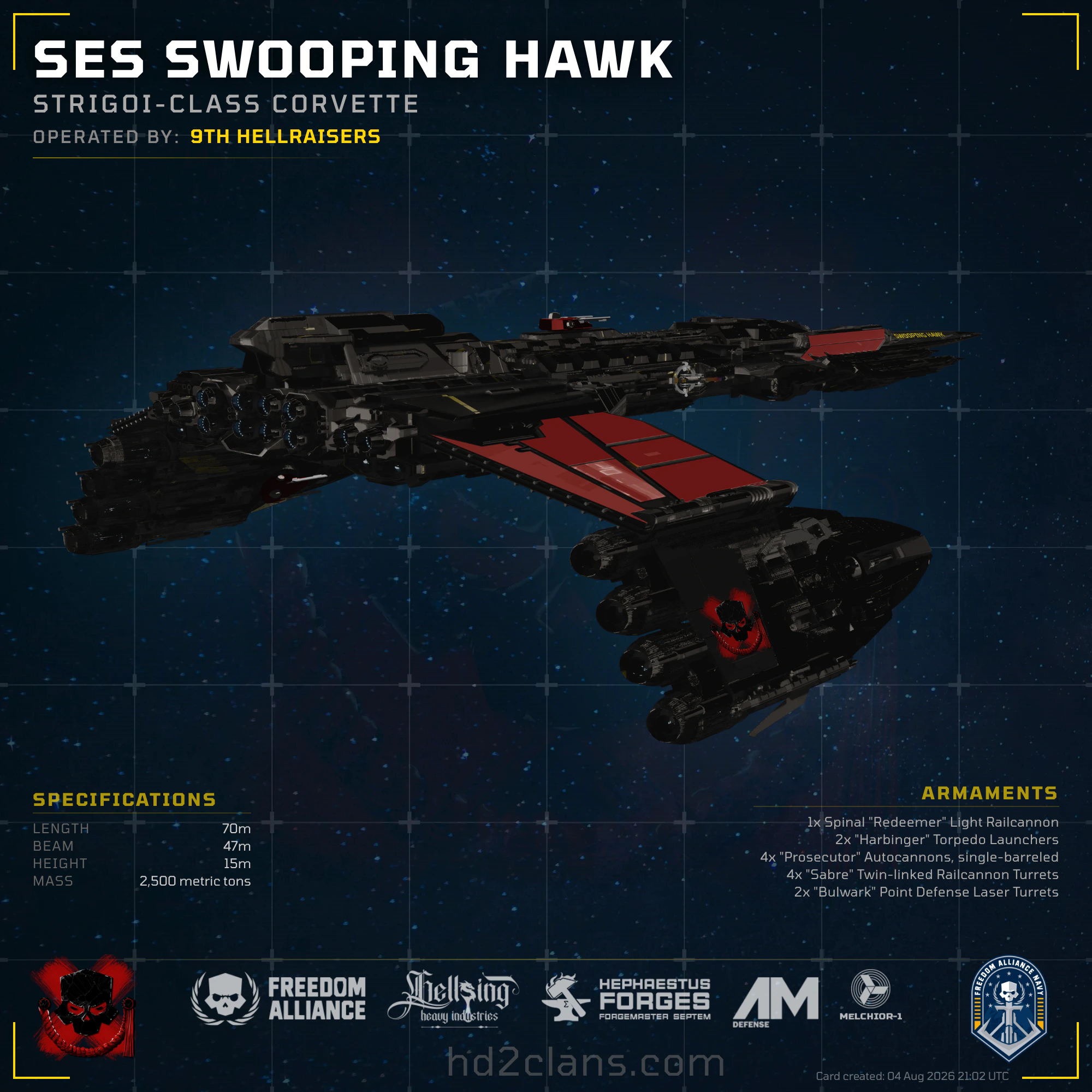 SES Swooping Hawk