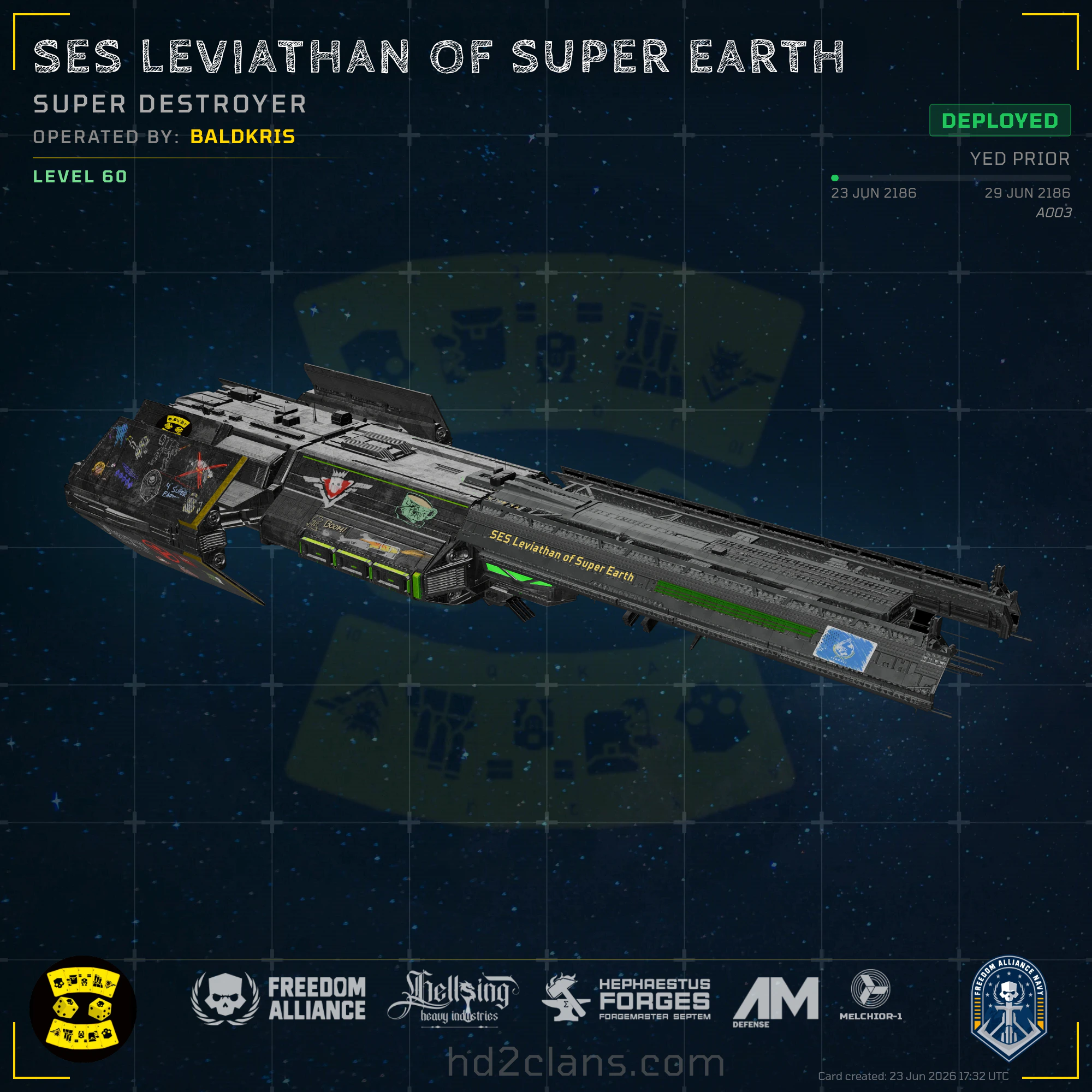 SES Leviathan of Super Earth