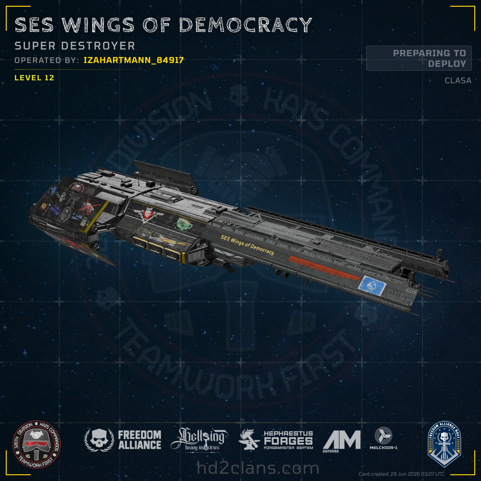 SES Wings of Democracy