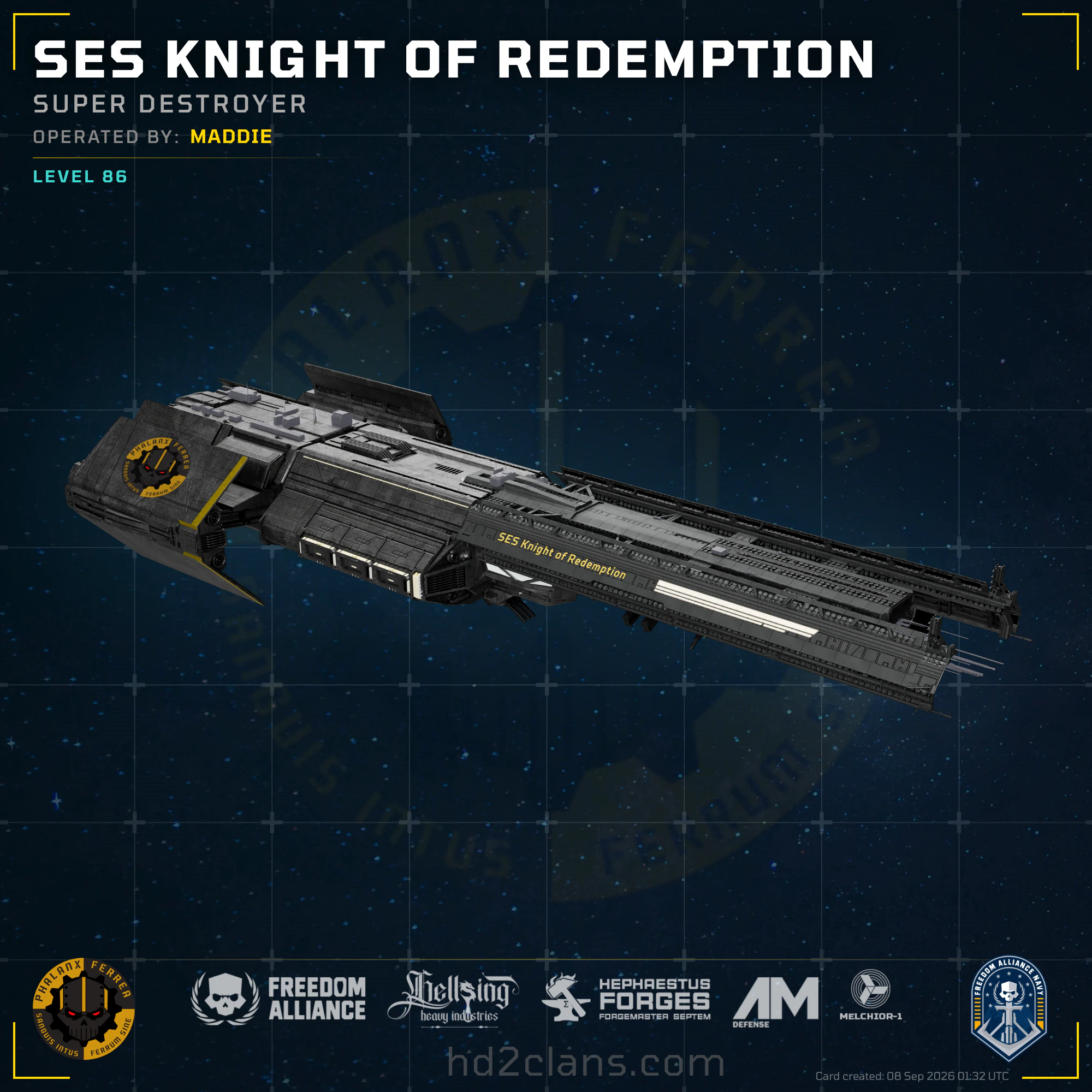 SES Knight of Redemption