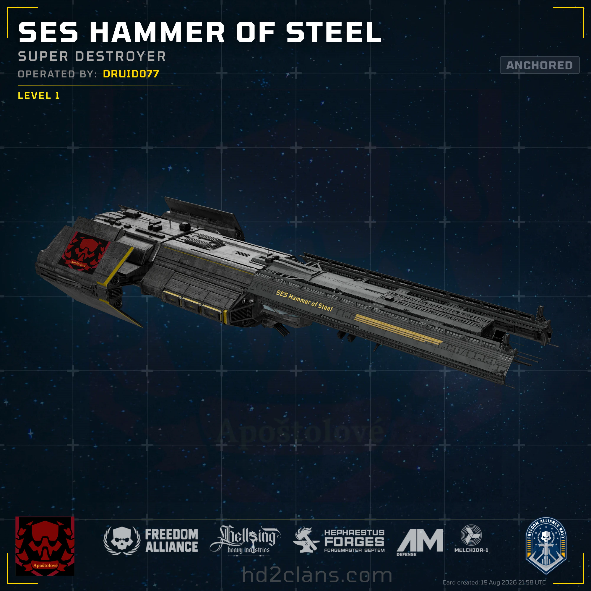 SES Hammer of Steel