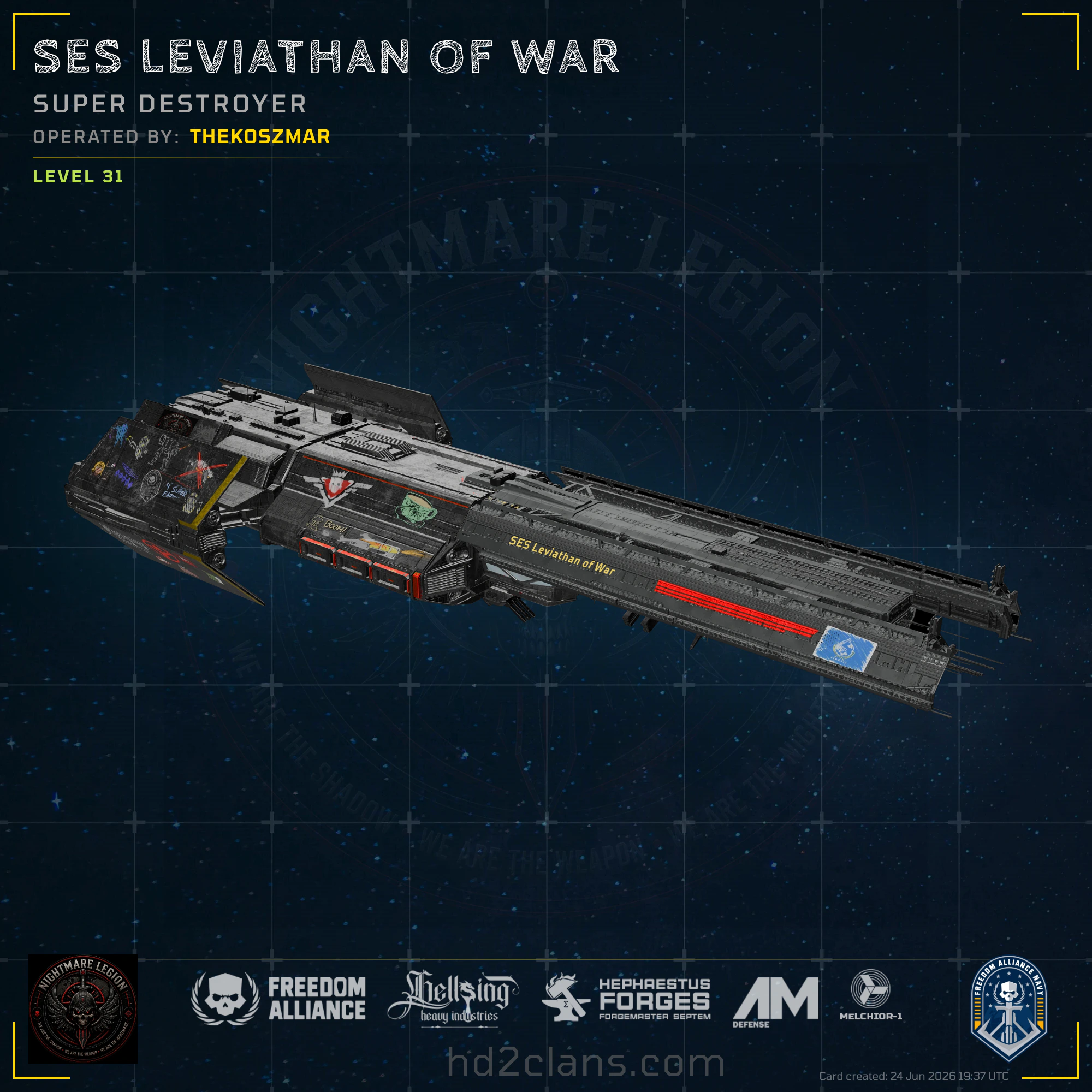 SES Leviathan of War