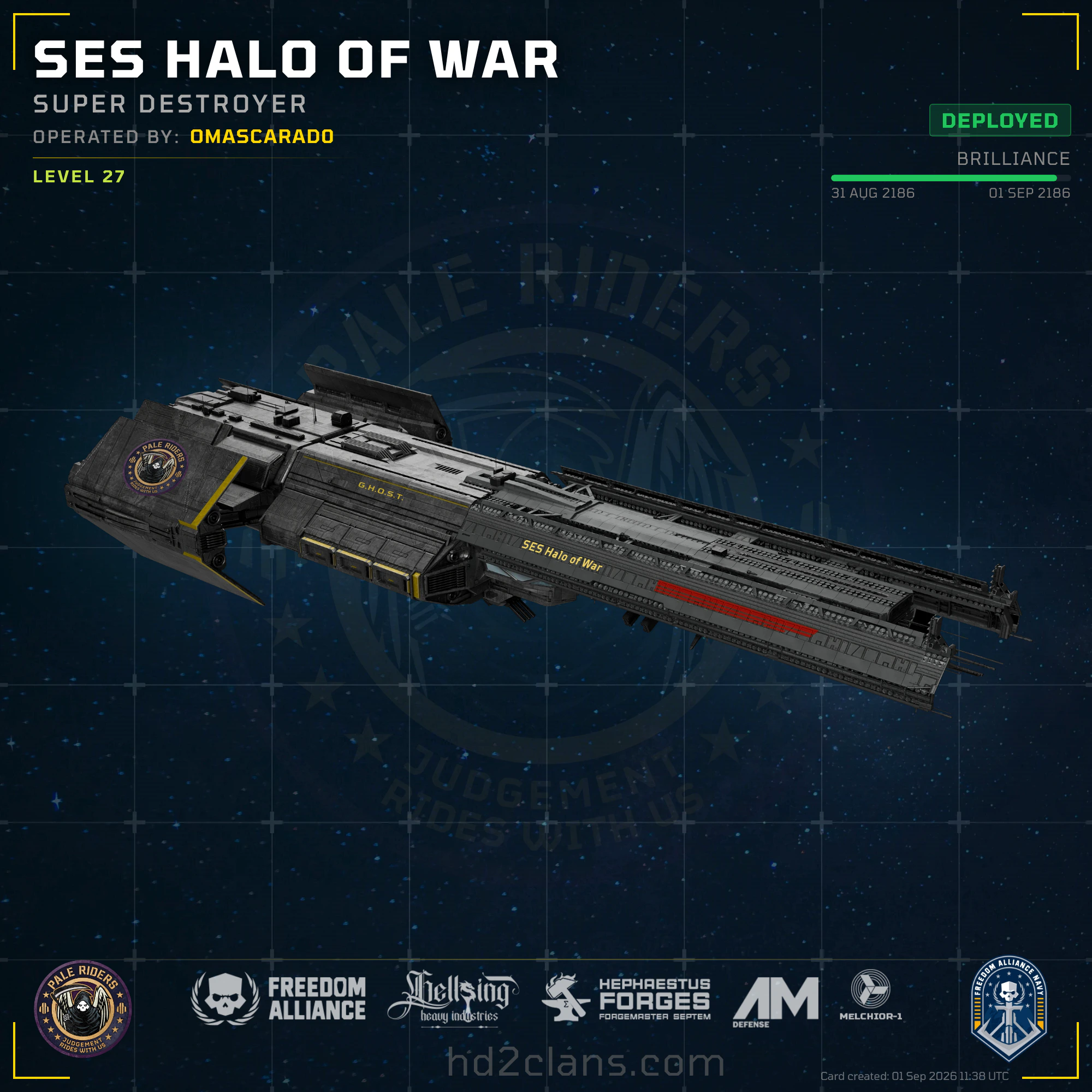 SES Halo of War