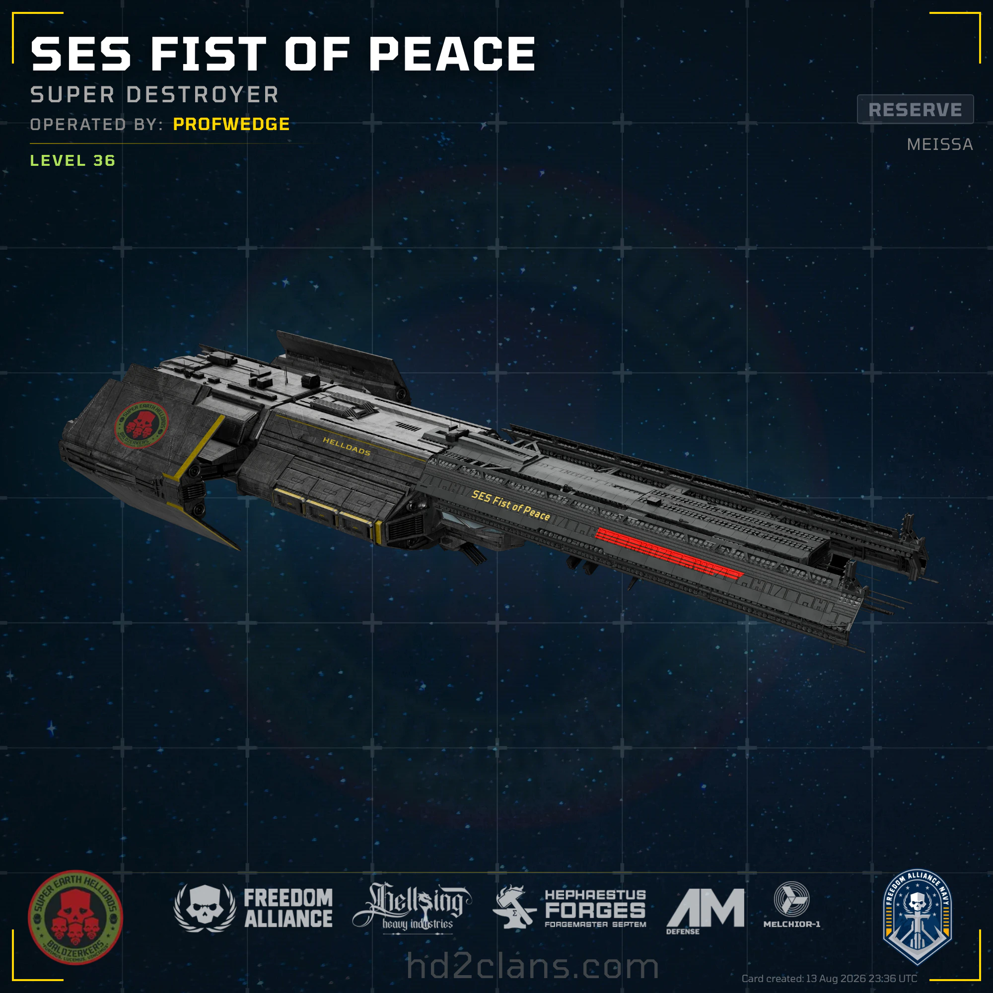 SES Fist of Peace
