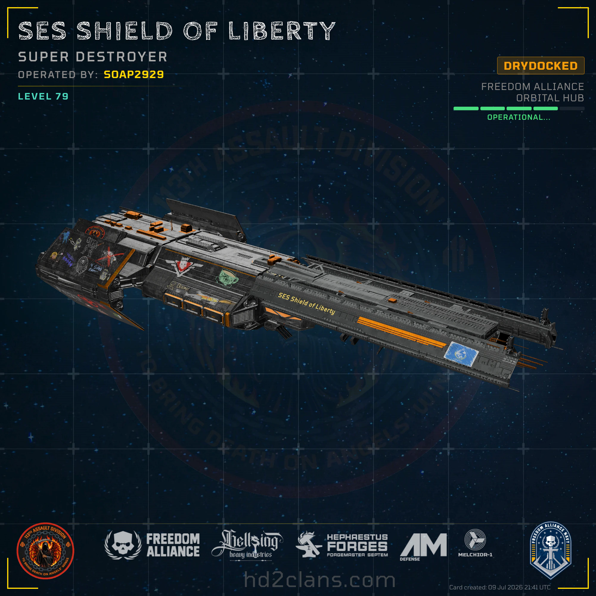 SES Shield of Liberty