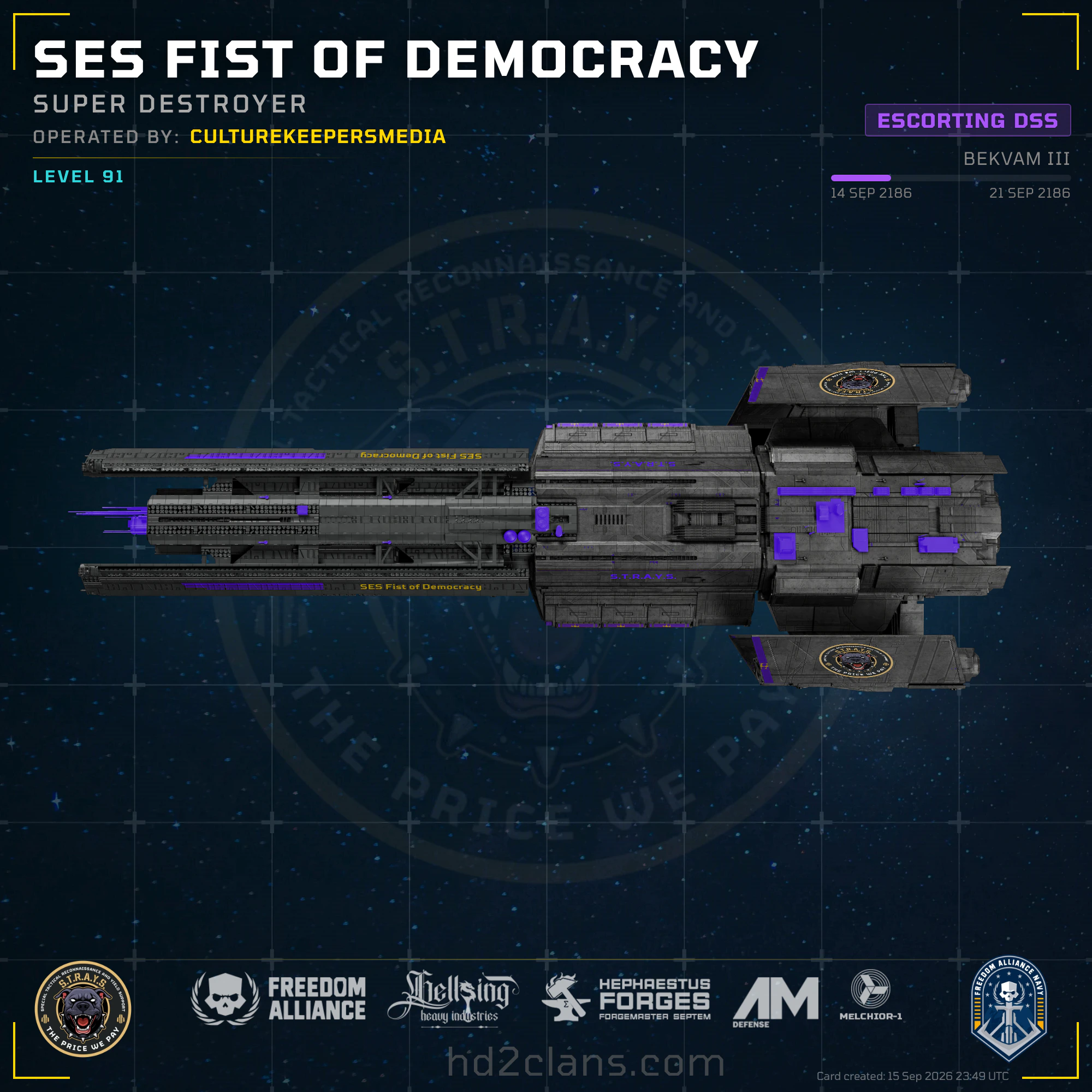 SES Fist of Democracy
