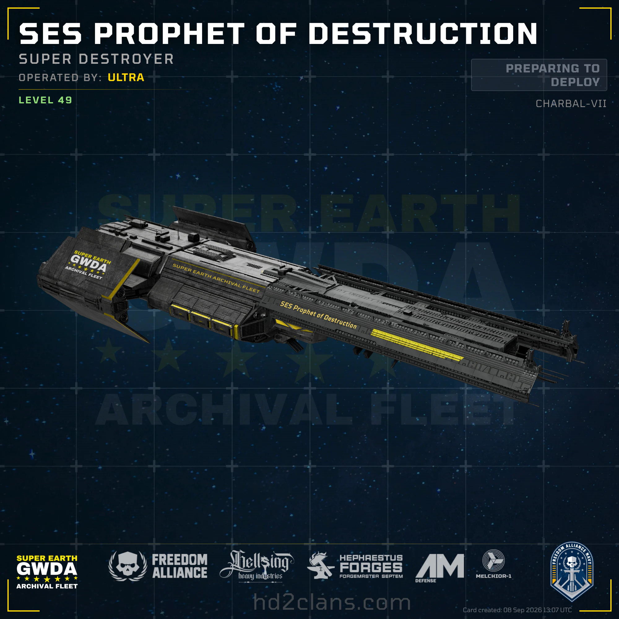 SES Prophet of Destruction