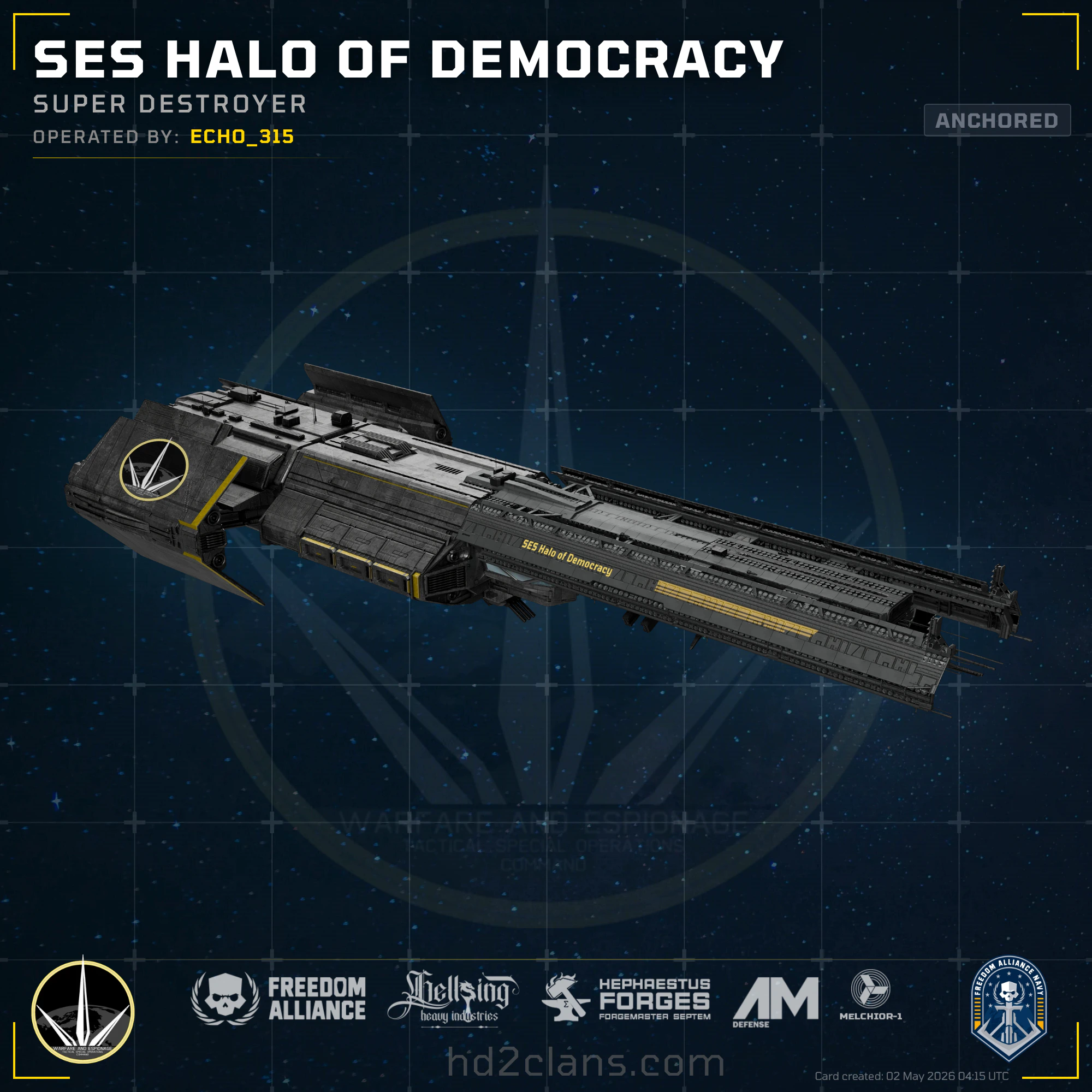 SES Halo of Democracy