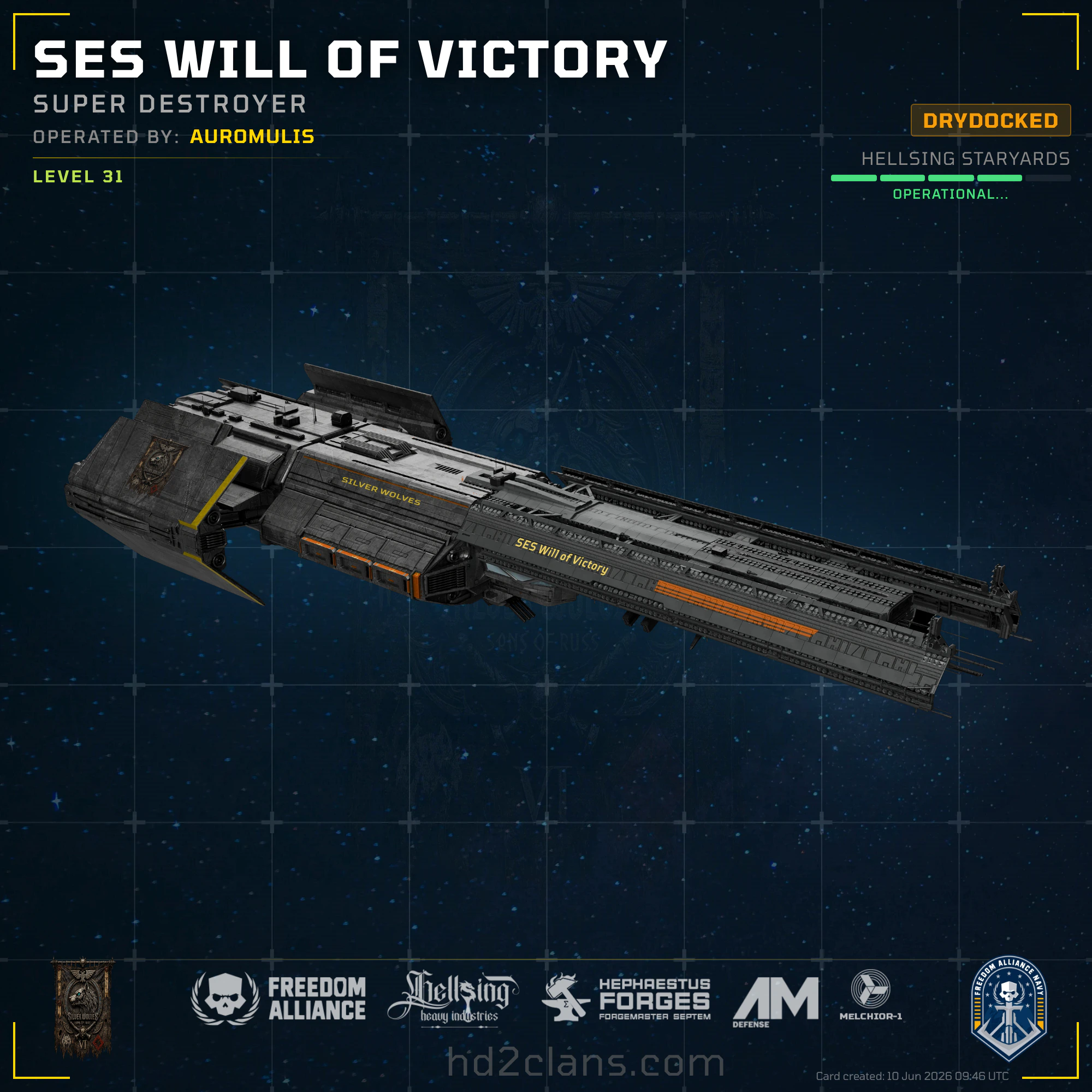 SES Will of Victory