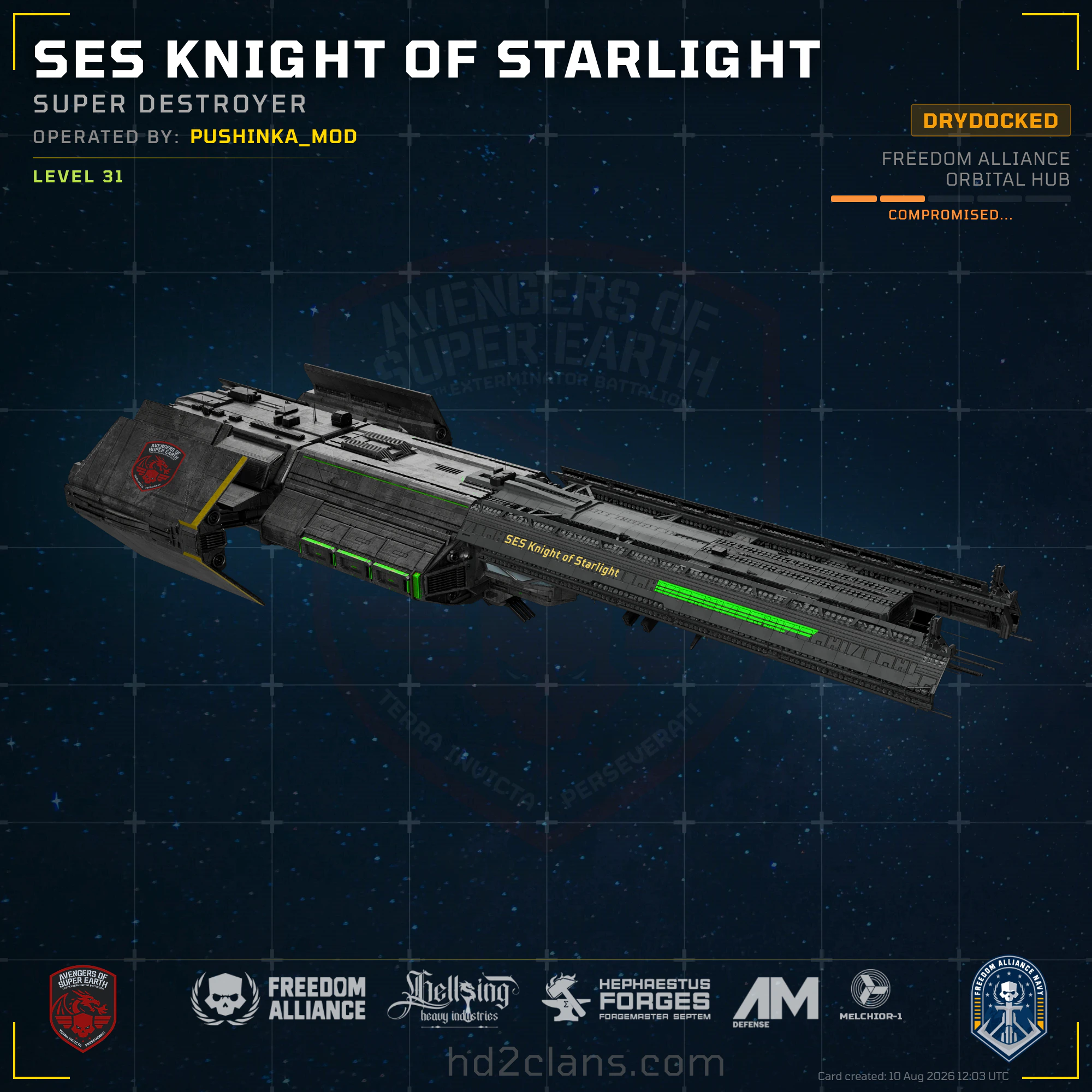 SES Knight of Starlight