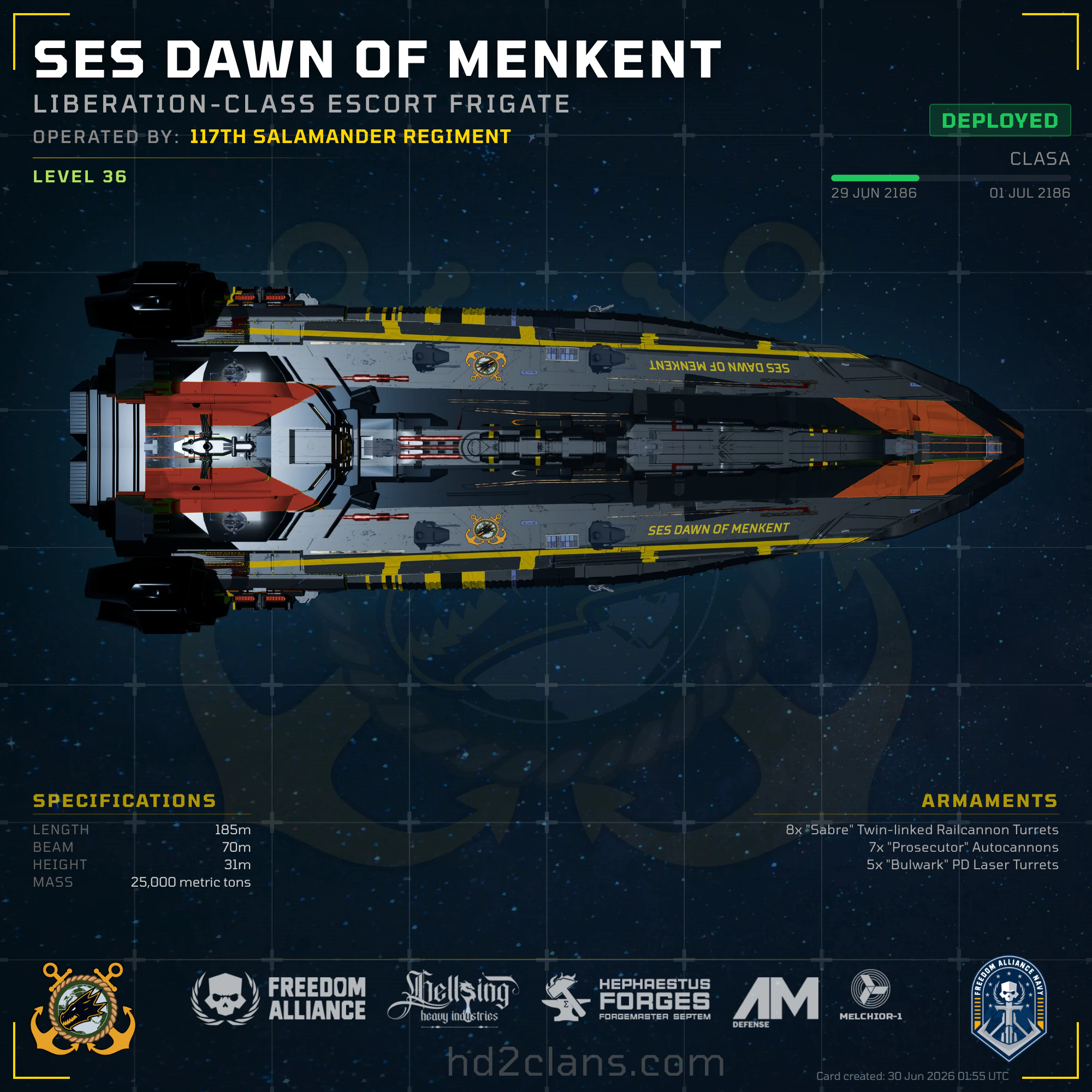 SES Dawn of Menkent