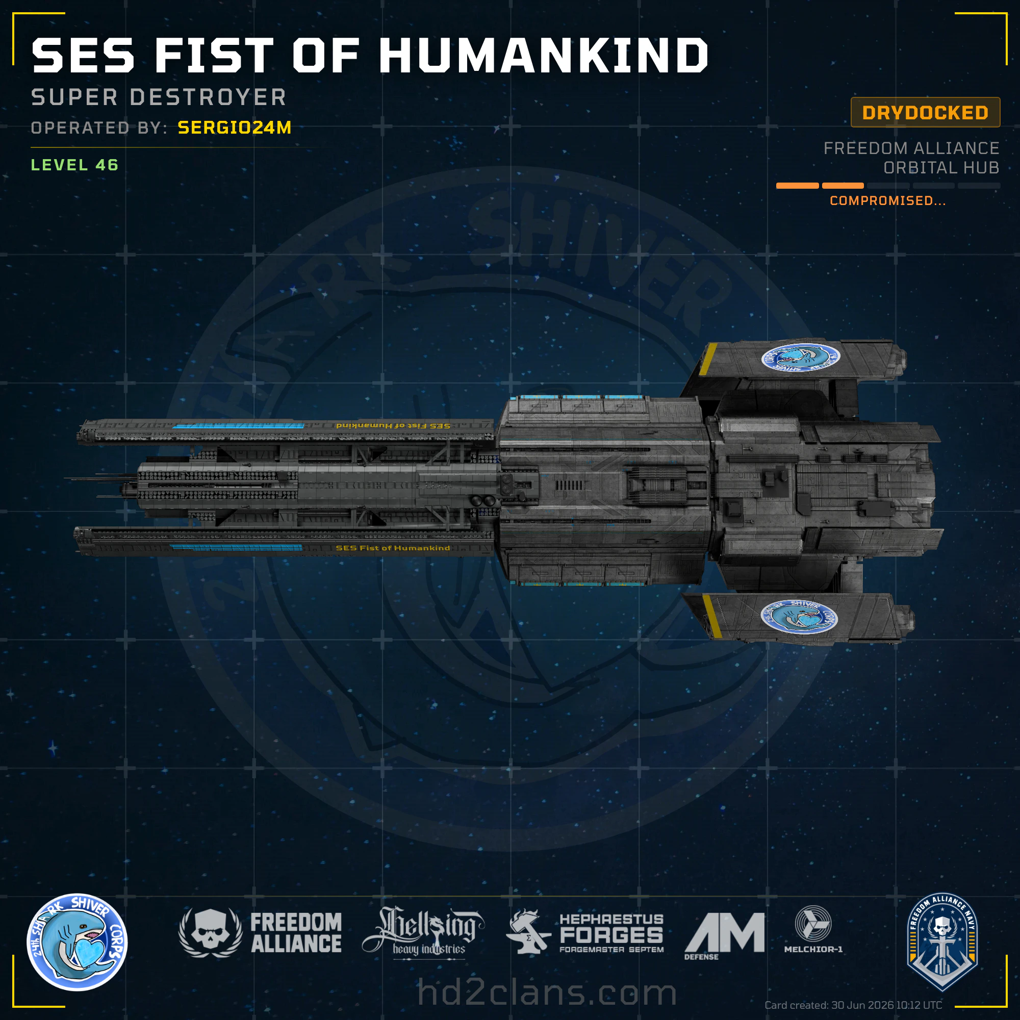 SES Fist of Humankind