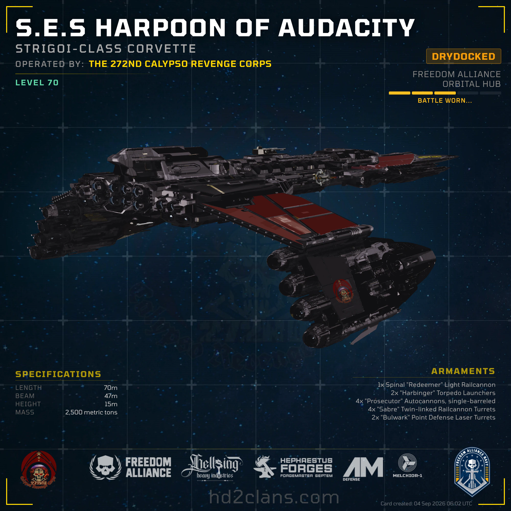 S.E.S Harpoon of Audacity