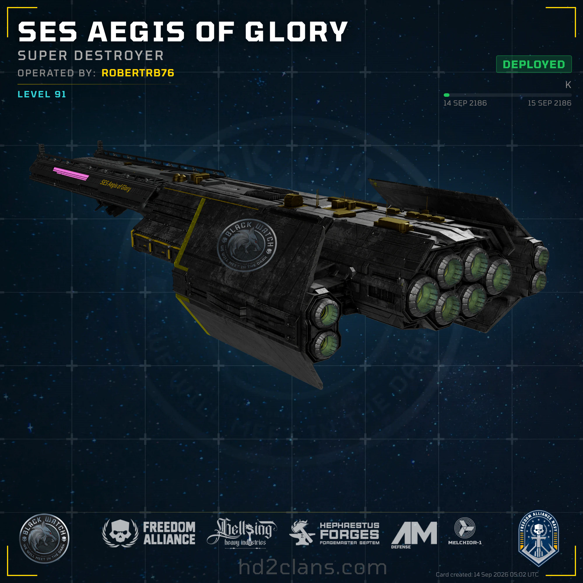 SES Aegis of Glory