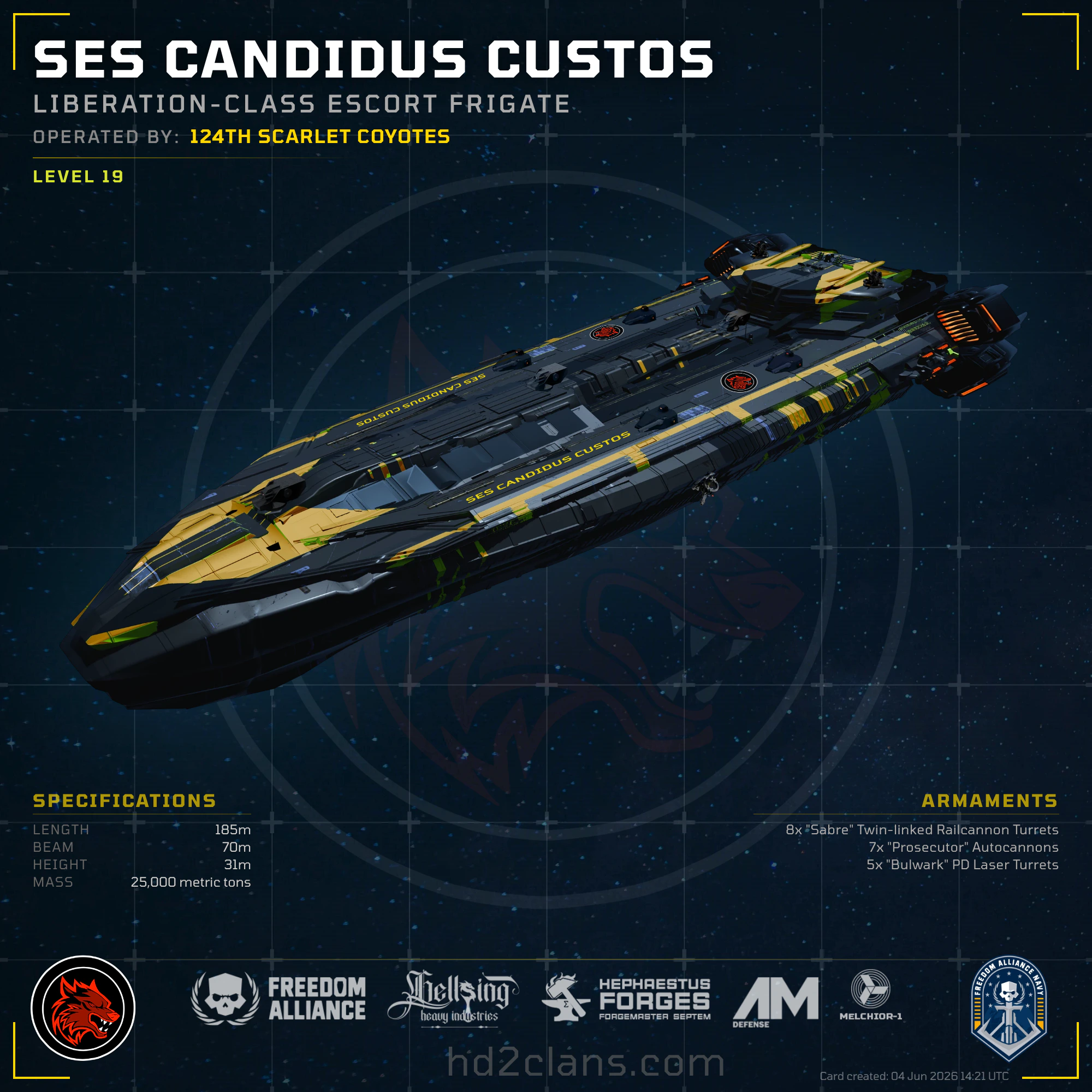 SES Candidus Custos
