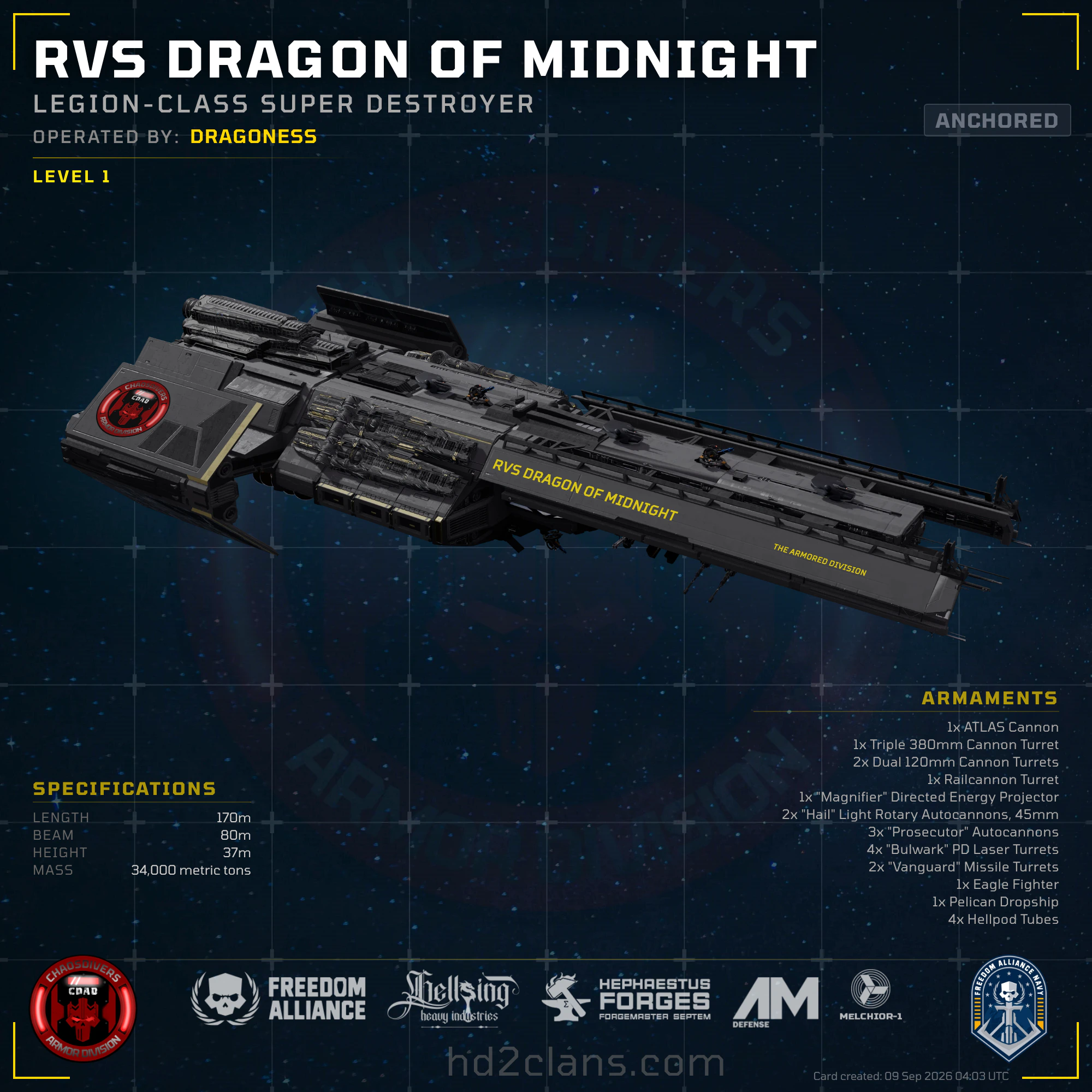 RVS Dragon of Midnight