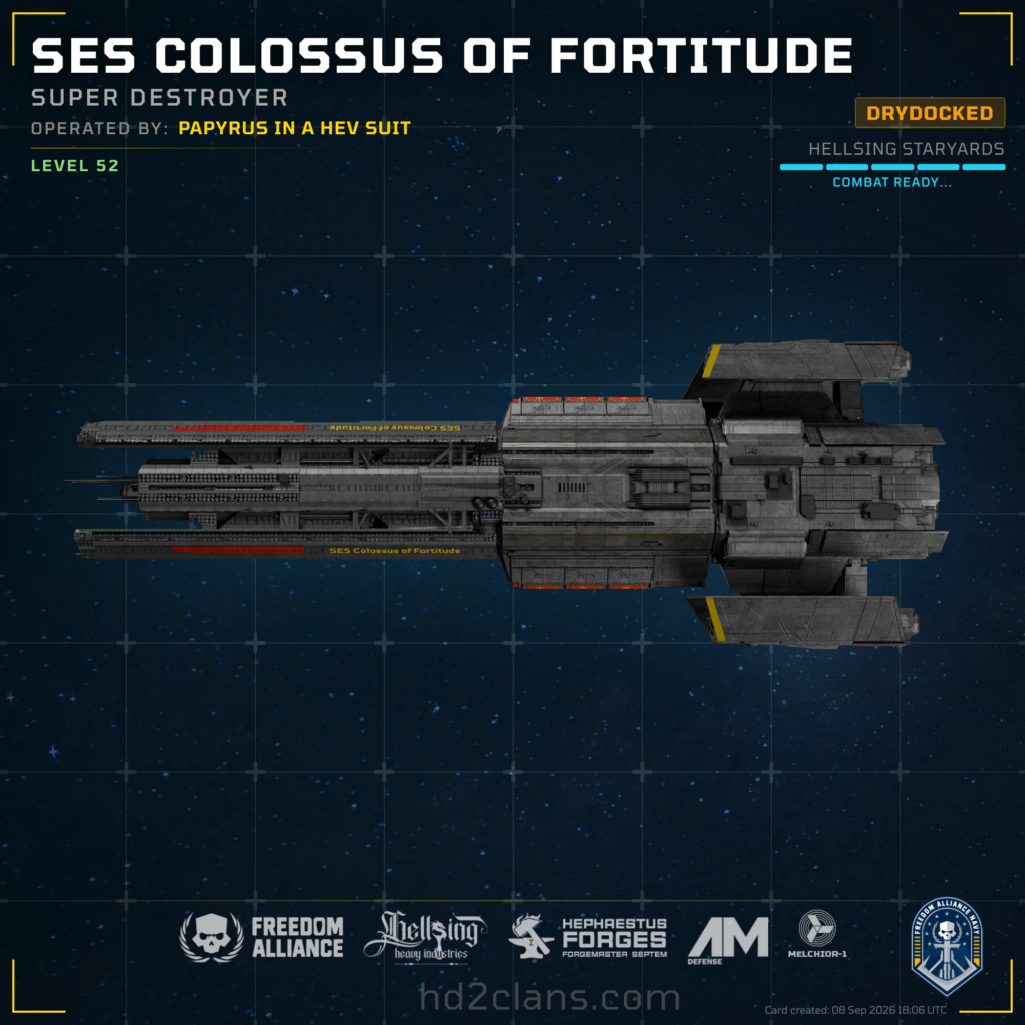 SES Colossus of Fortitude