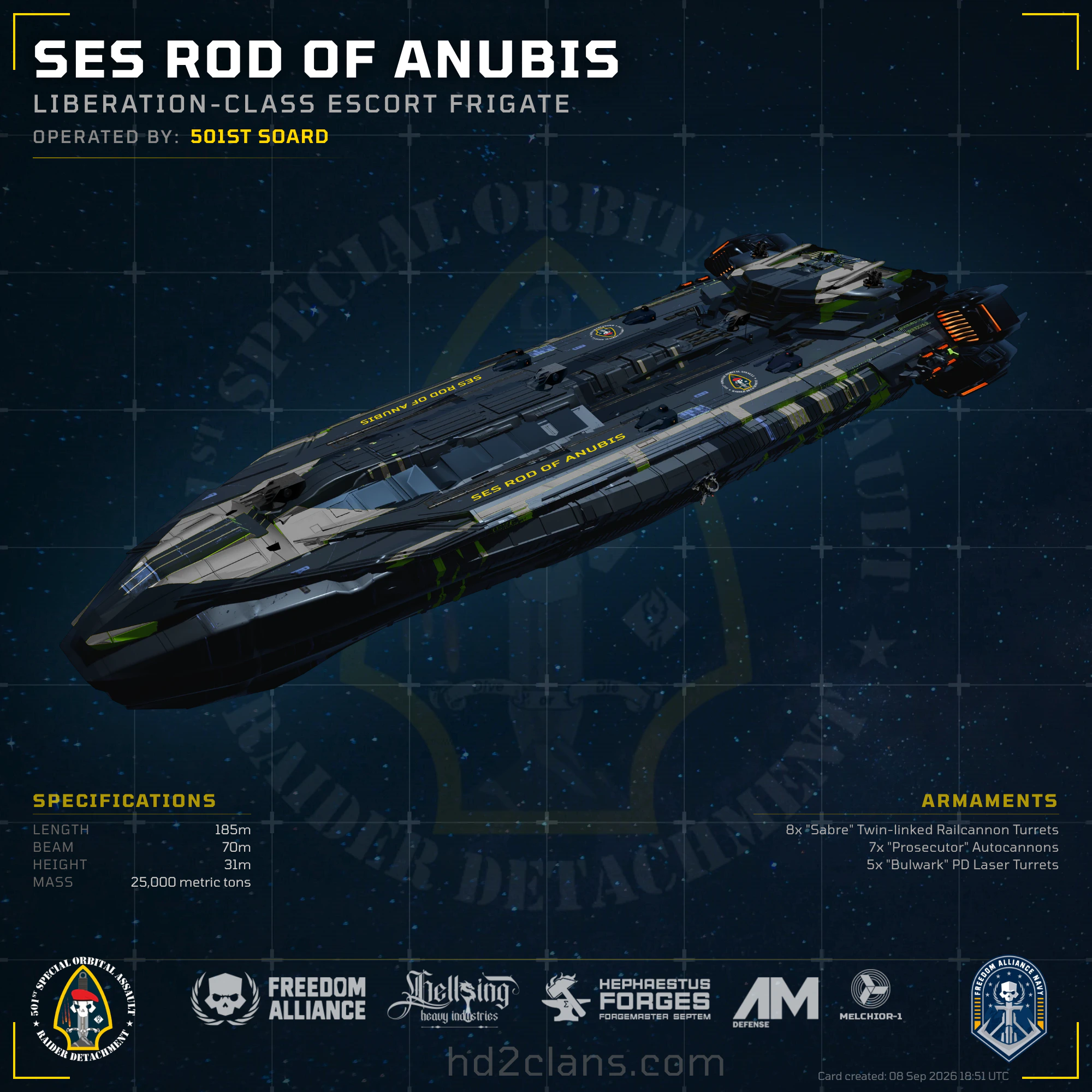 SES Rod of Anubis