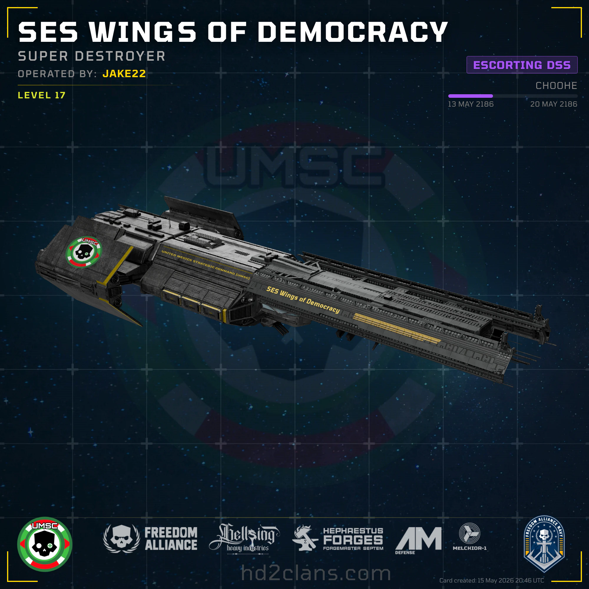 SES Wings of Democracy