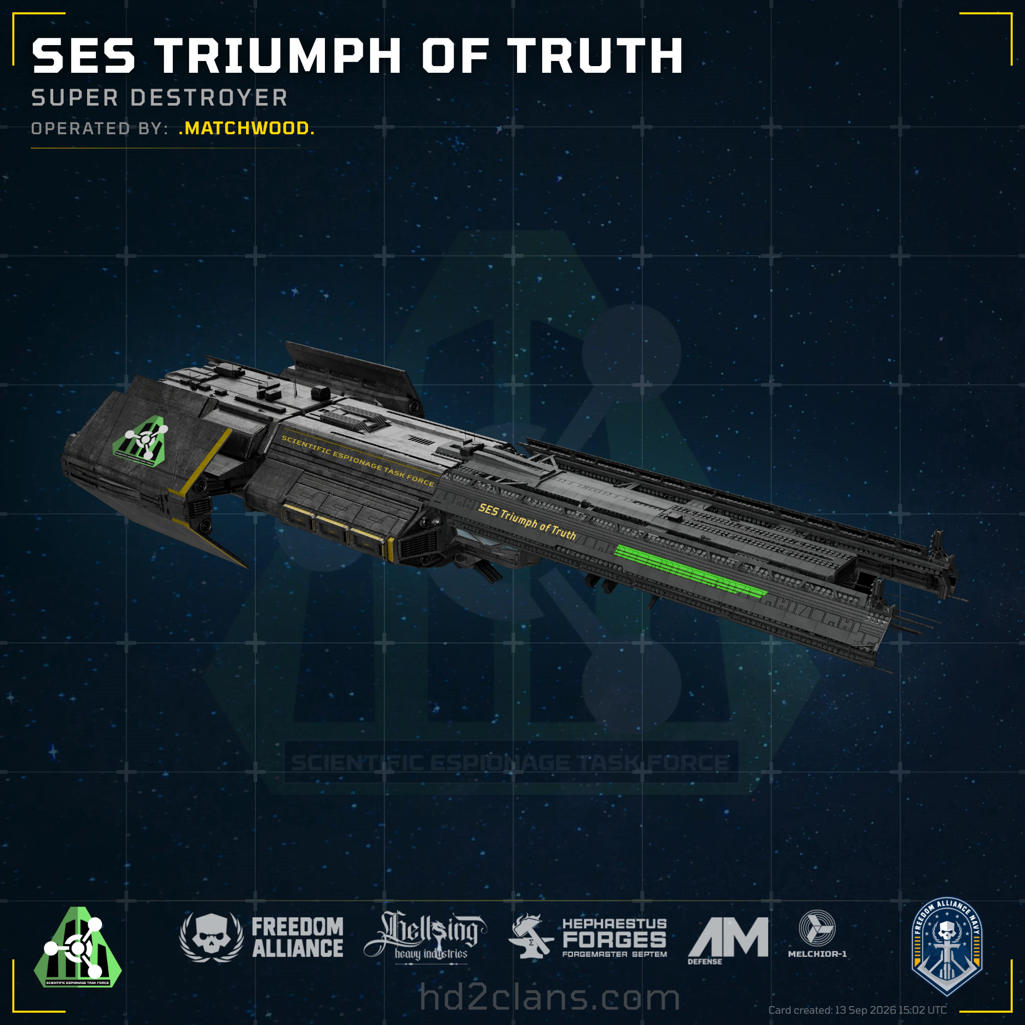 SES Triumph of Truth